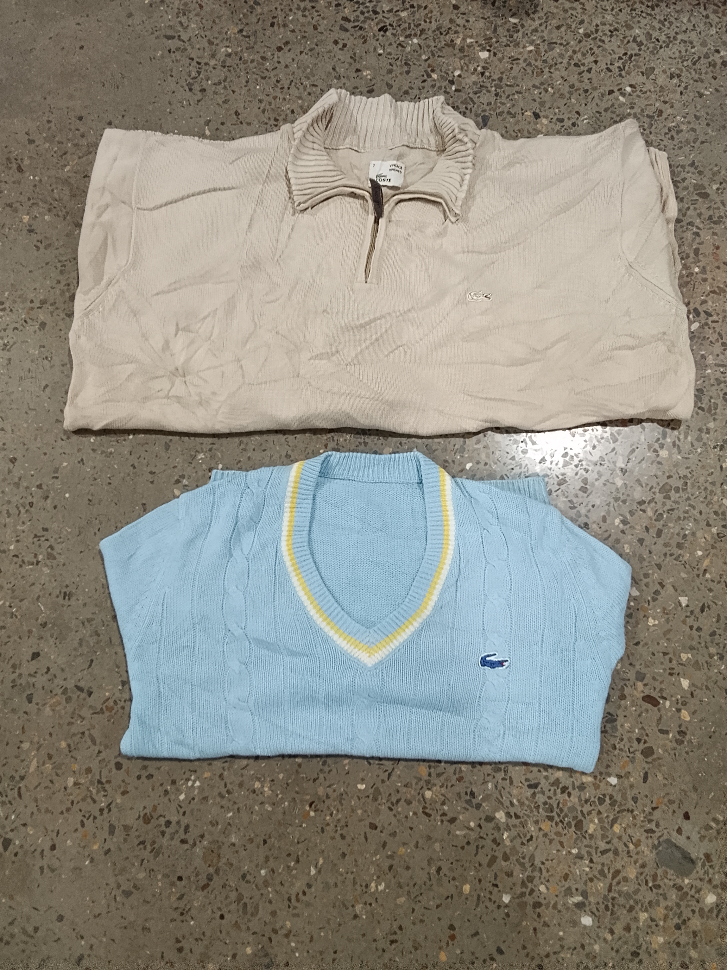 Lacoste Mixed Sweater