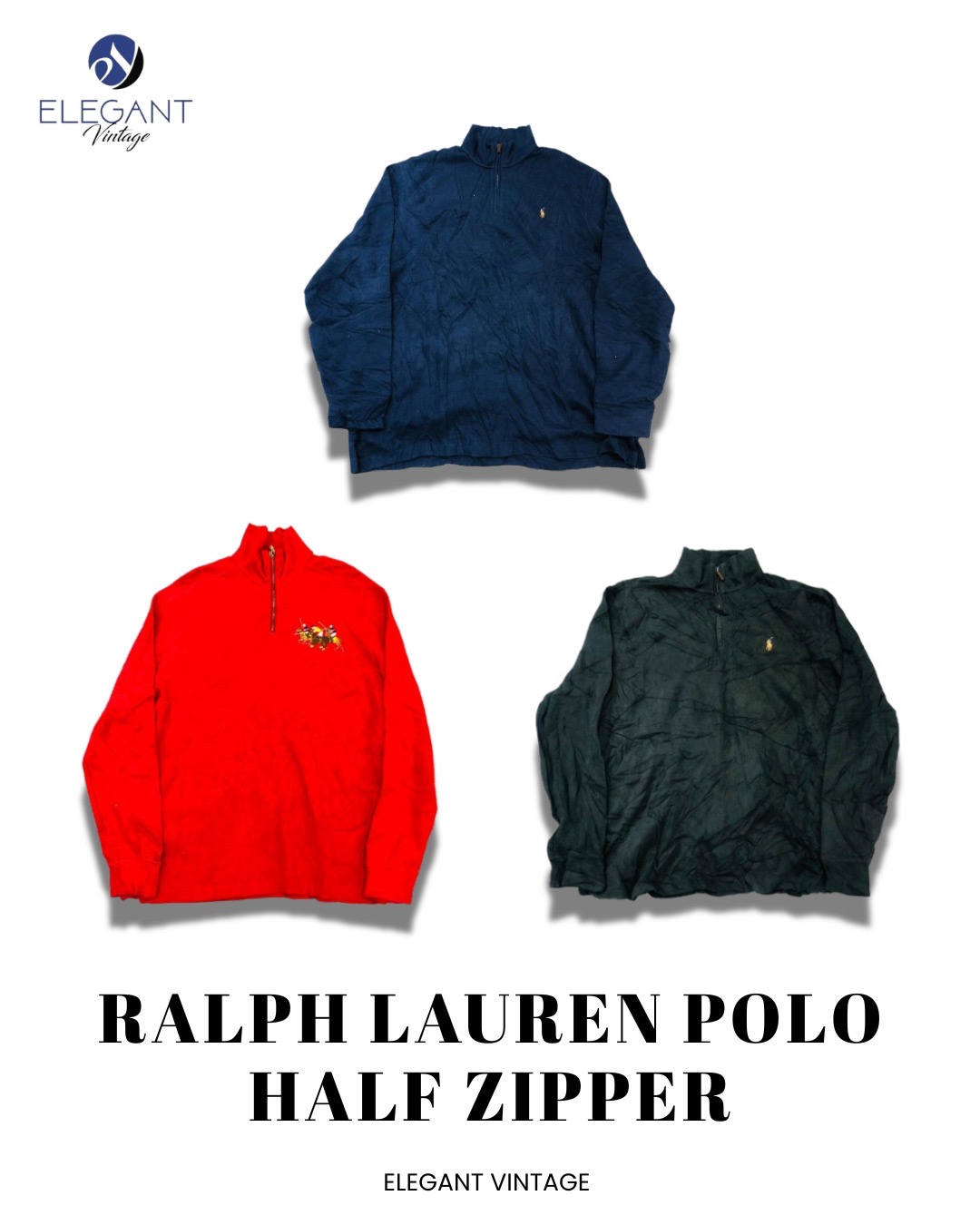 Ralph Lauren Polo Half Zipper - EVM0985