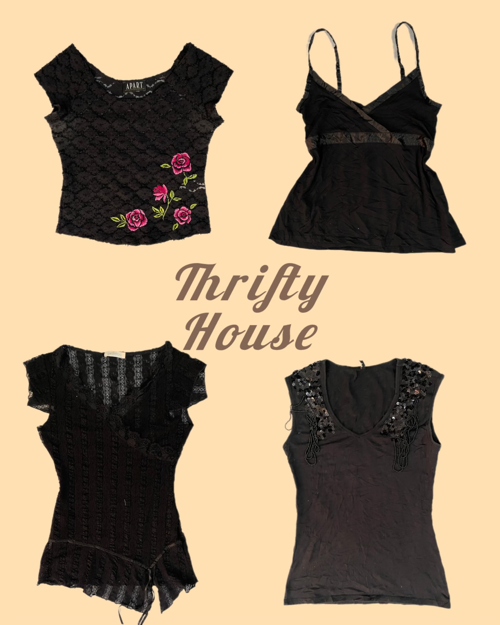 Neo Noir Knit Y2k Tops(TH/264)