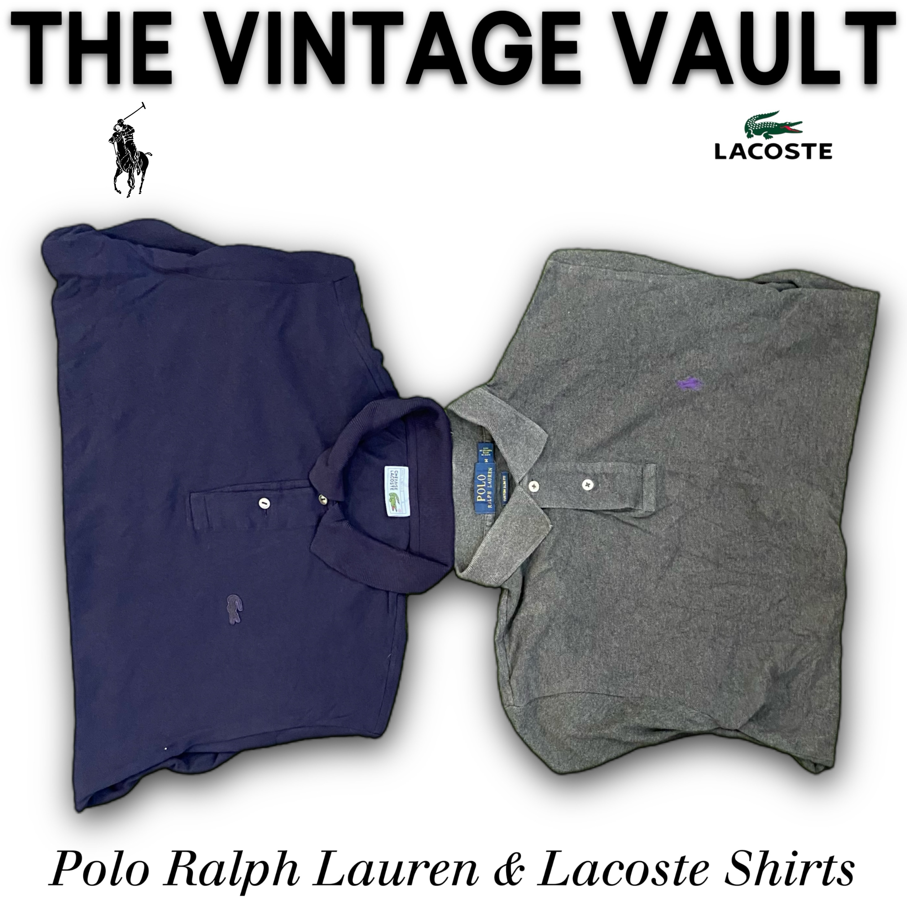 Polo Ralph Lauren & Lacoste Polo Shirts