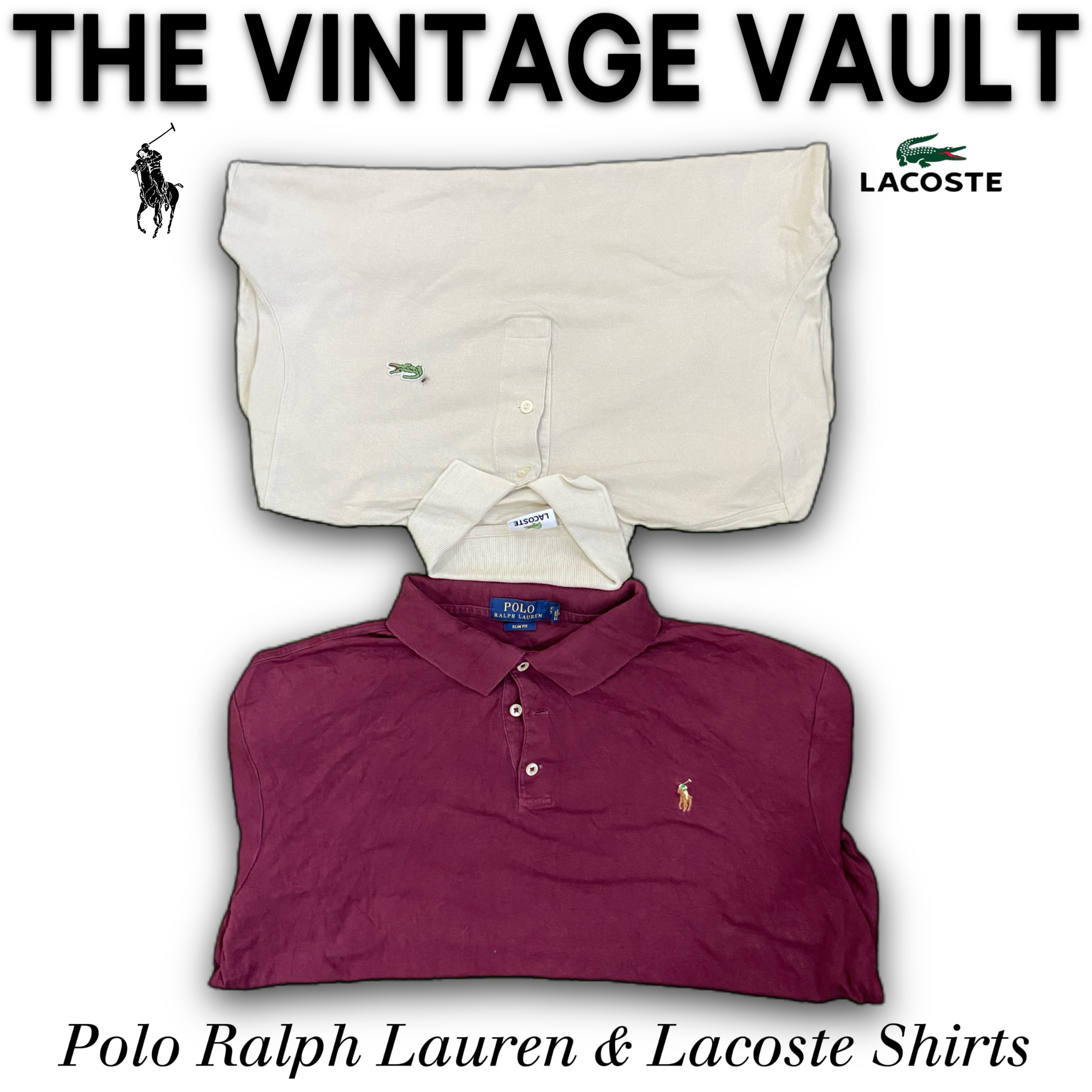 Polo Ralph Lauren & Lacoste Polo Shirts