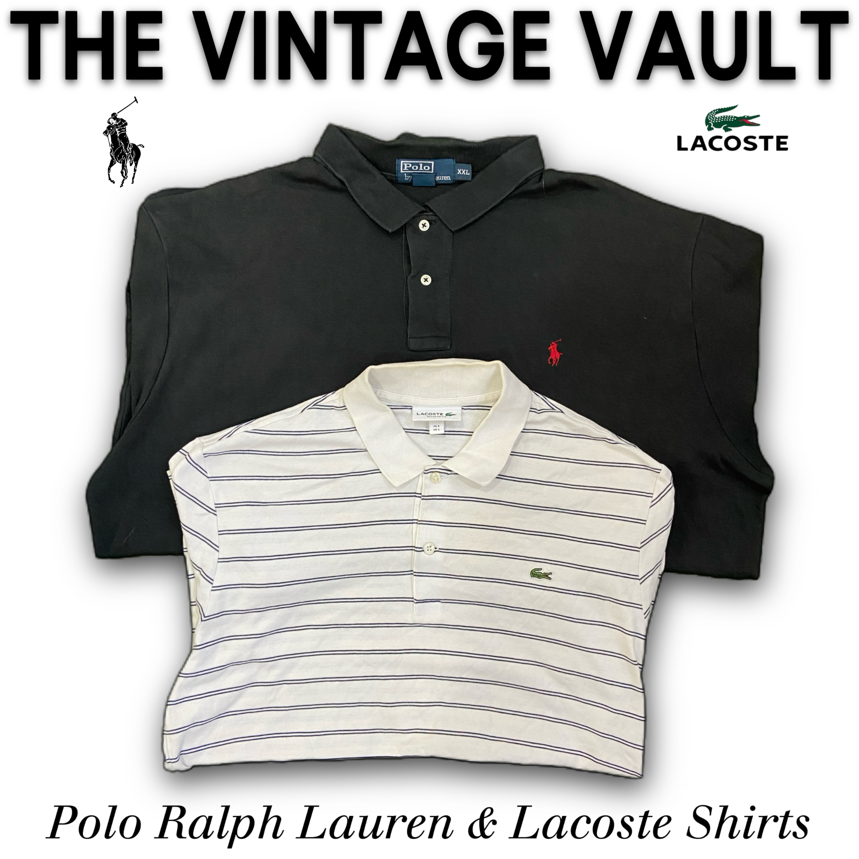 Polo Ralph Lauren & Lacoste Polo Shirts