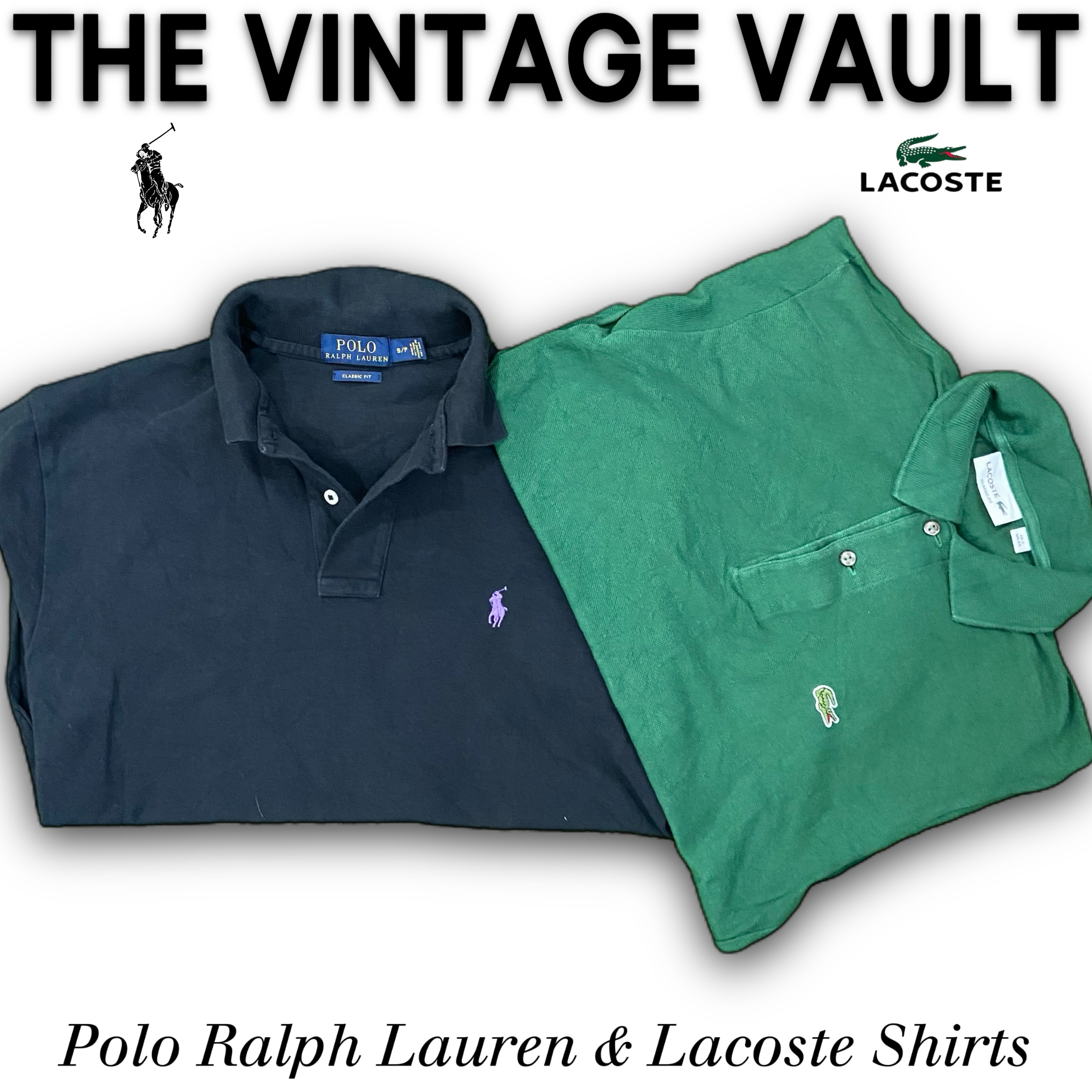 Polo Ralph Lauren & Lacoste Polo Shirts