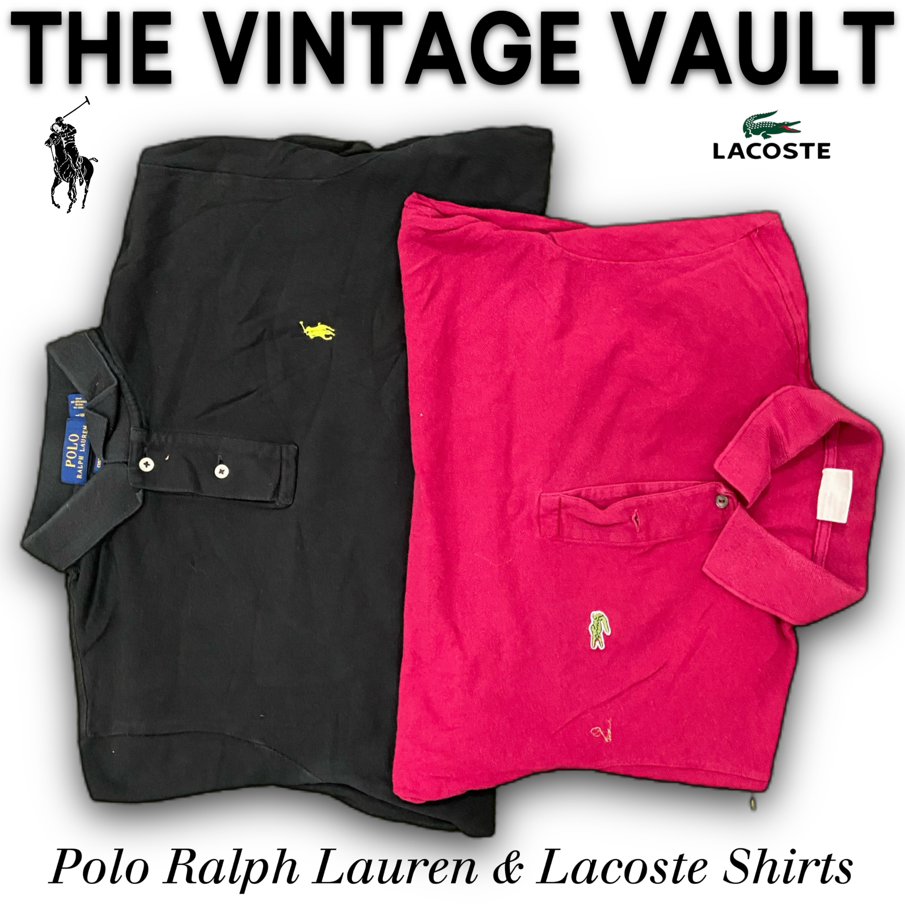 Polo Ralph Lauren & Lacoste Polo Shirts