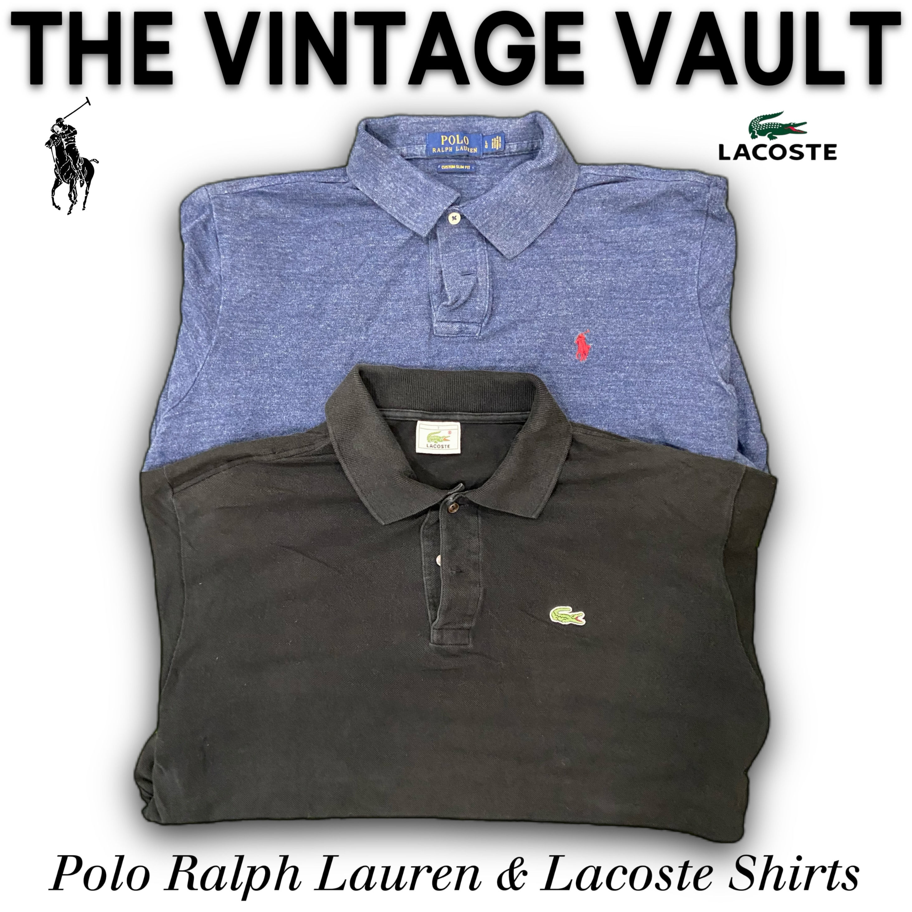 Polo Ralph Lauren & Lacoste Polo Shirts