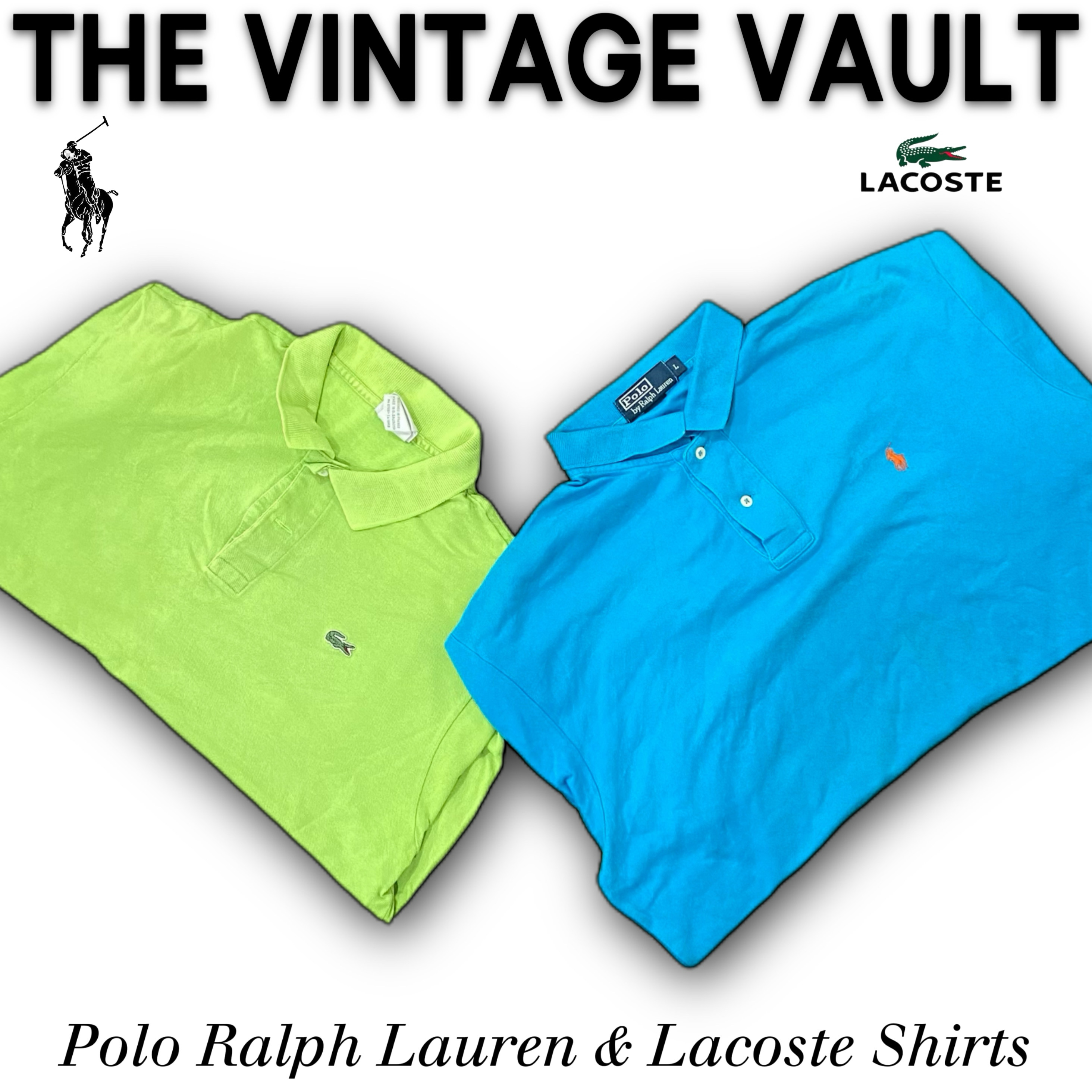 Polo Ralph Lauren & Lacoste Polo Shirts