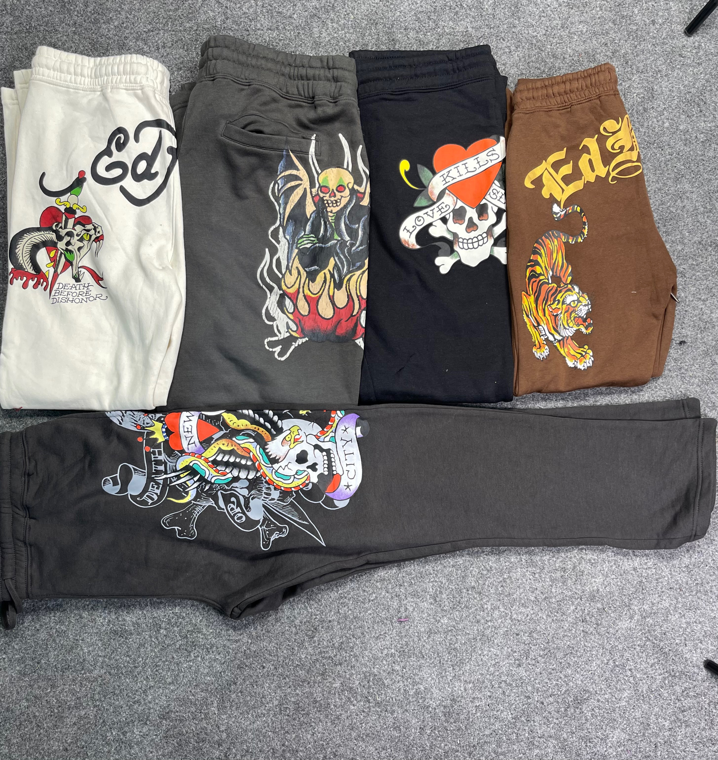 Ed hardy mix trousers