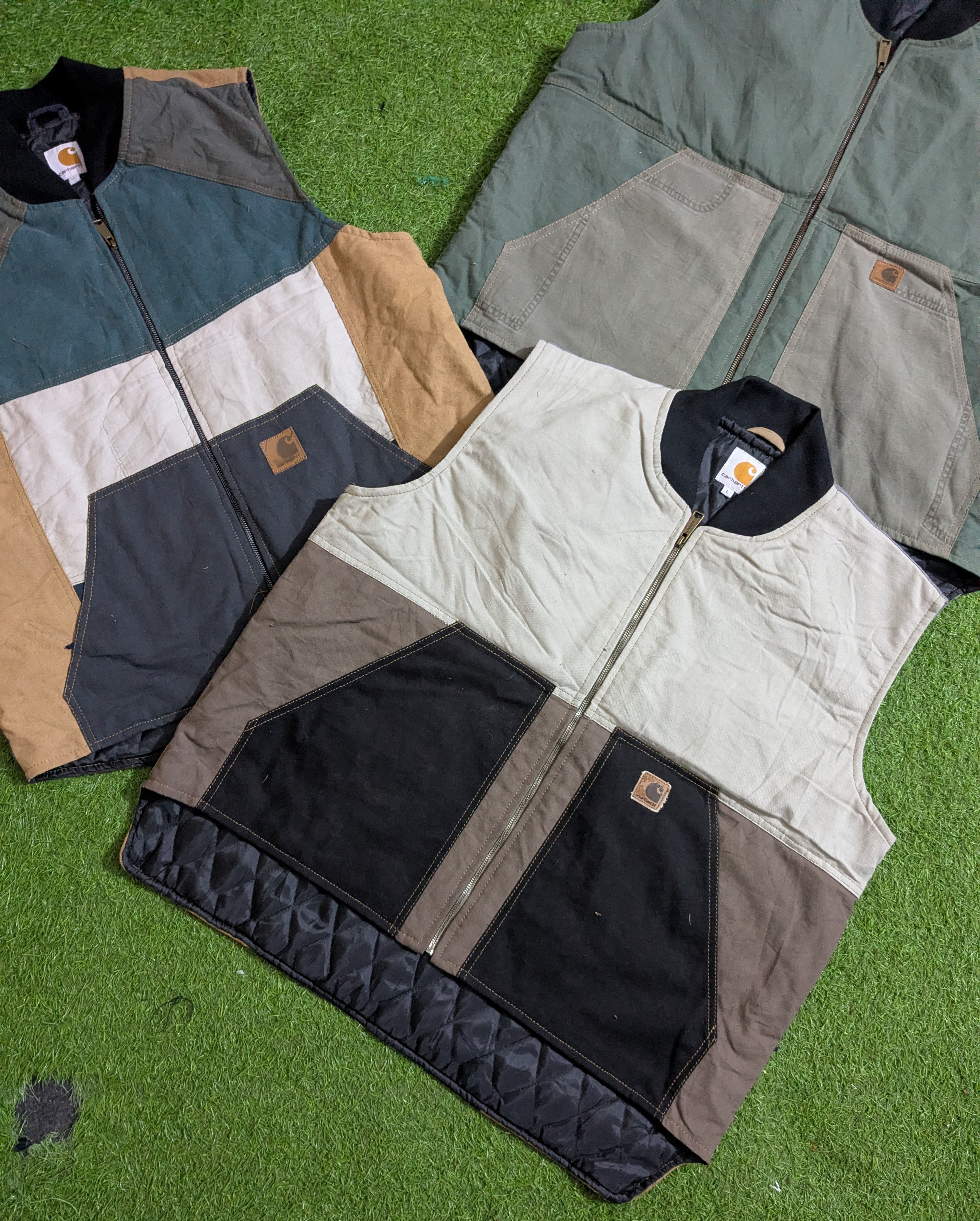 Upcycle Carhartt vest Gilet
