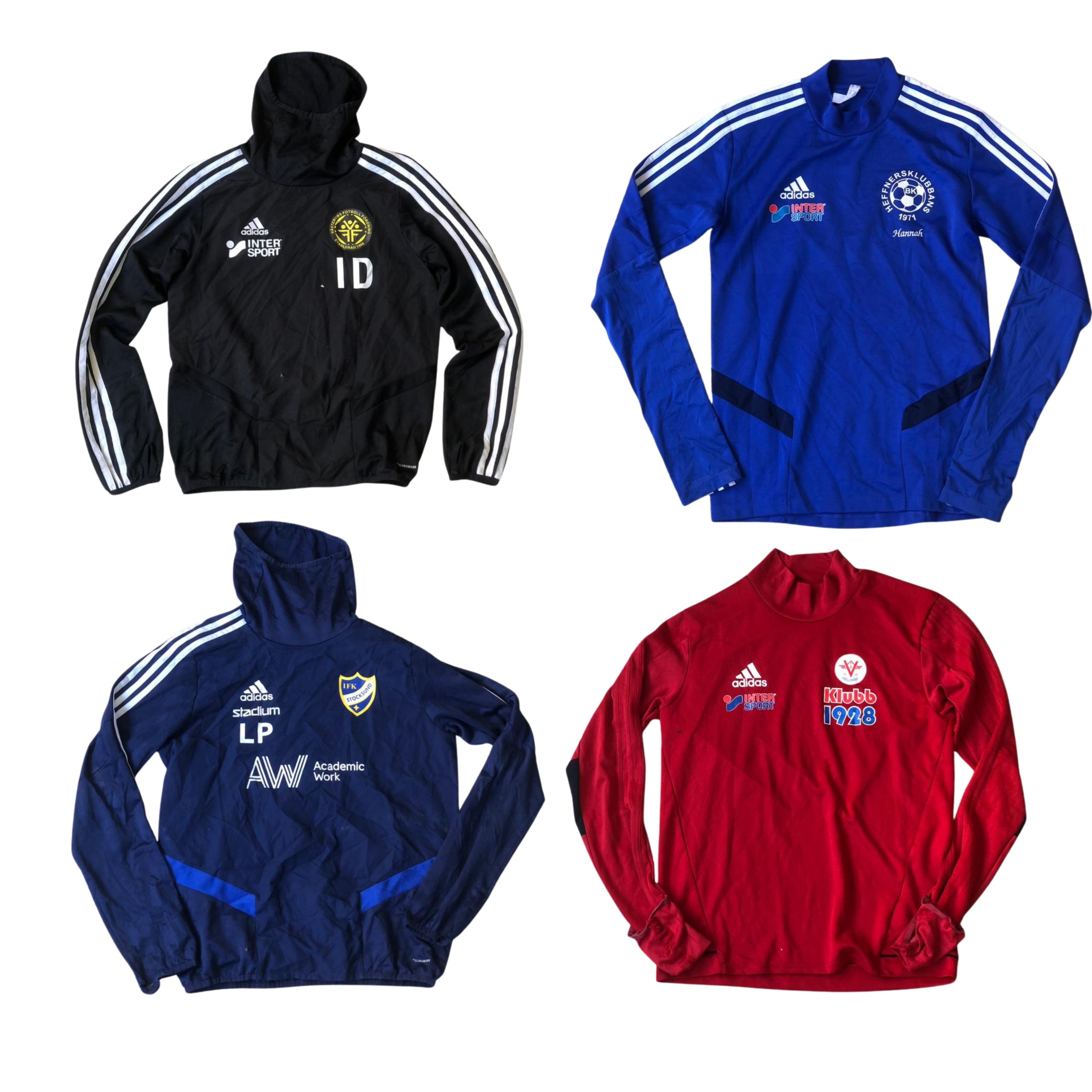 Adidas Turtle Neck Jerseys - 08pcs