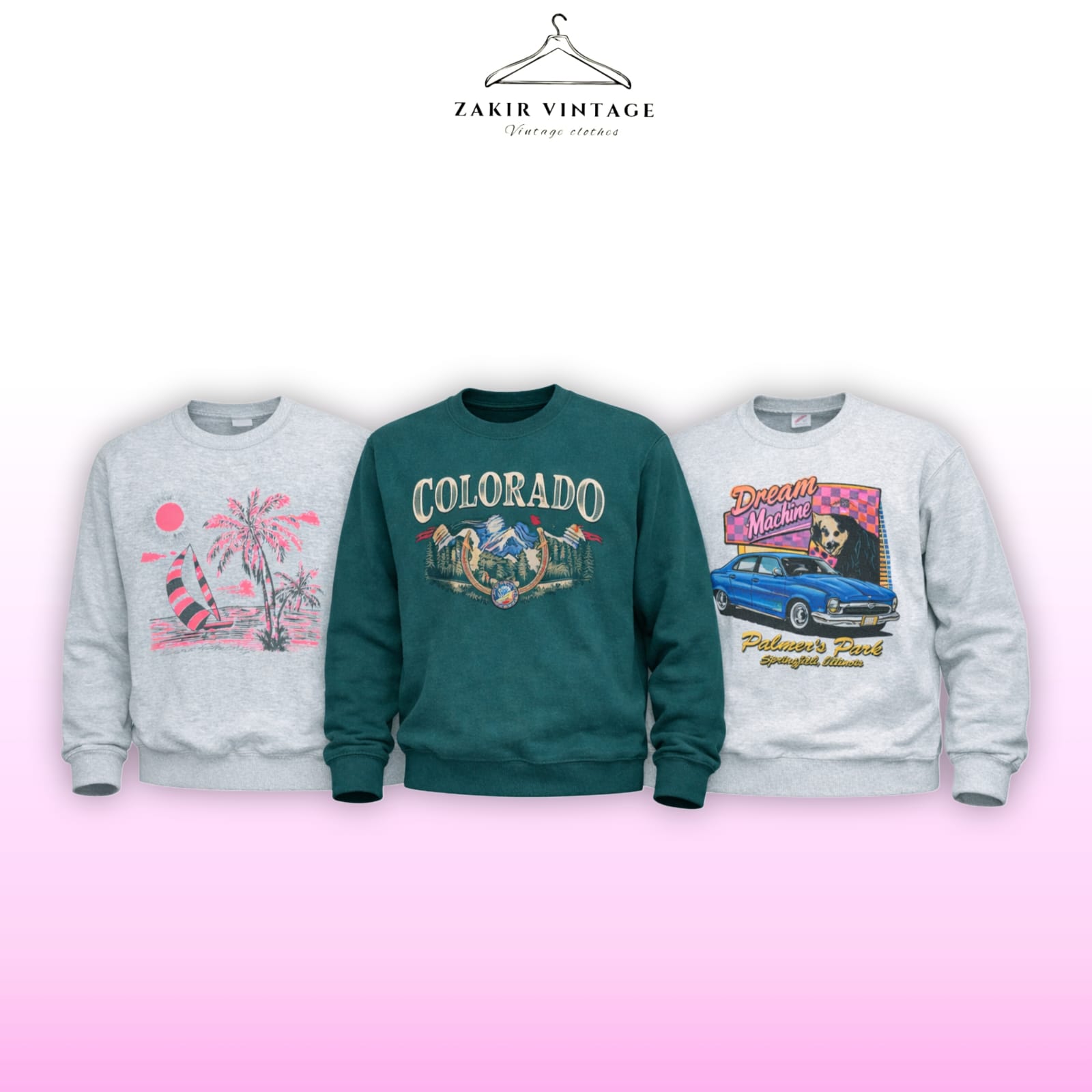 Vintage 90s Printed sweatshirt