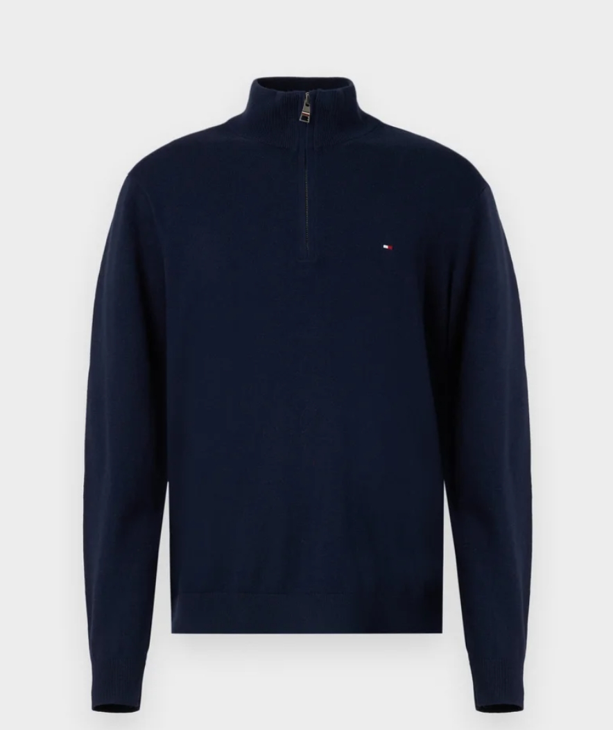 TOMMY HILFIGER HALF ZIP SWEATER 19PCS