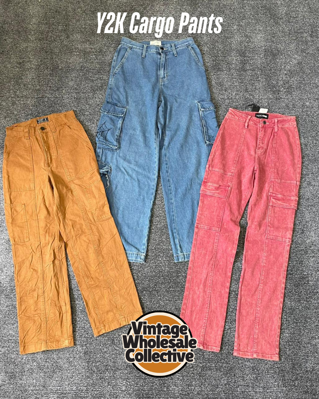 Y2K Cargo Pants - (03/03)