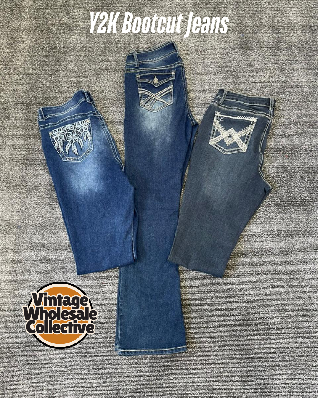 Y2K Bootcut Jeans - (03/03)