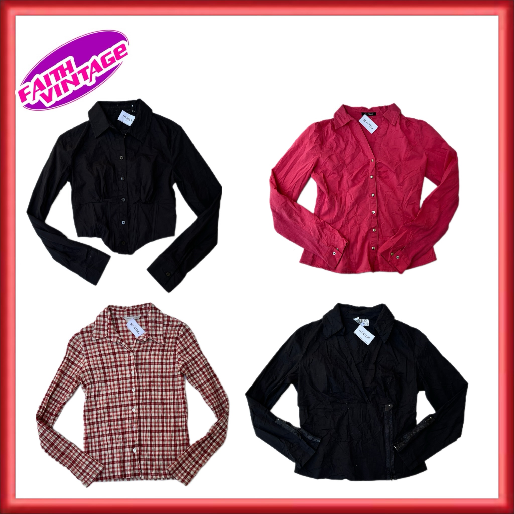 Office Baddie Shirts Wear Bundle (FV-632)