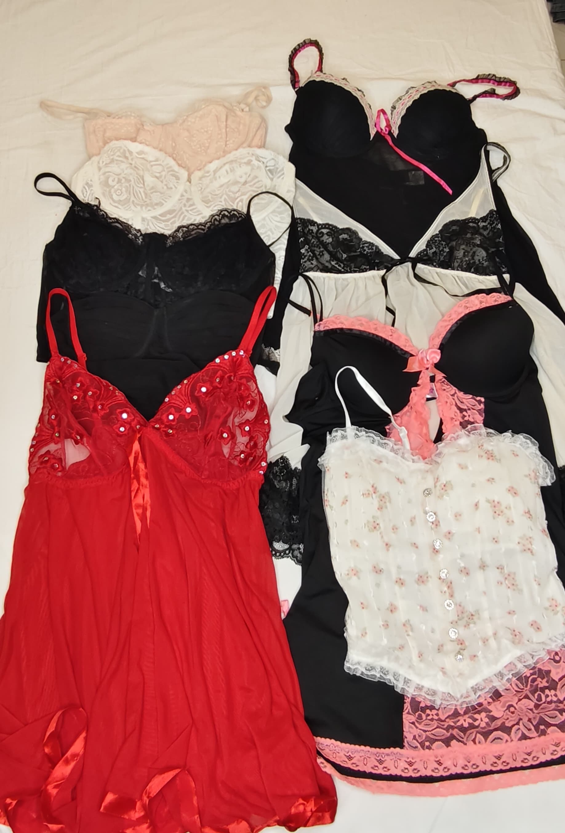 Y2K Mix Camisoles & Corsets | V-T379