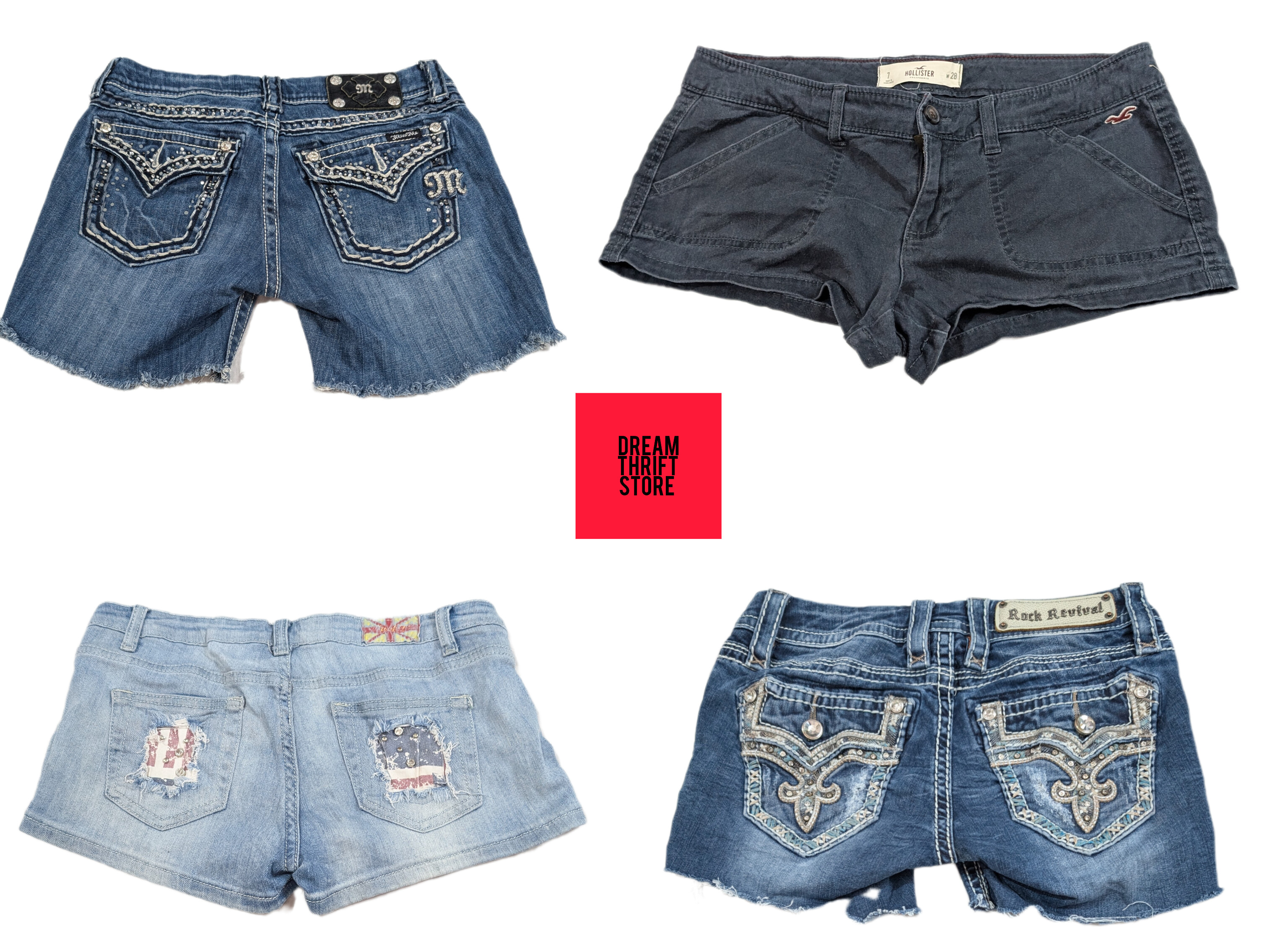 MICRO MINI SEXY SHORTS (BRANDS INCLUDED) Miss Me, ..