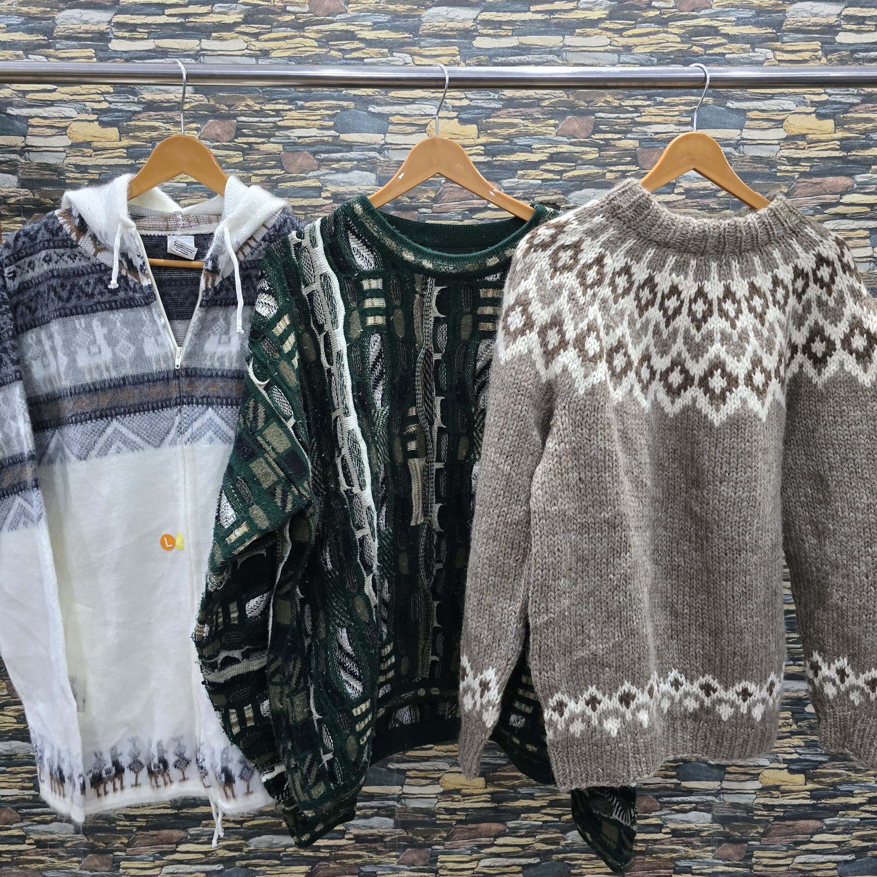 AVG-0283 Vintage Style Sweater | Knitwear | Cardig..