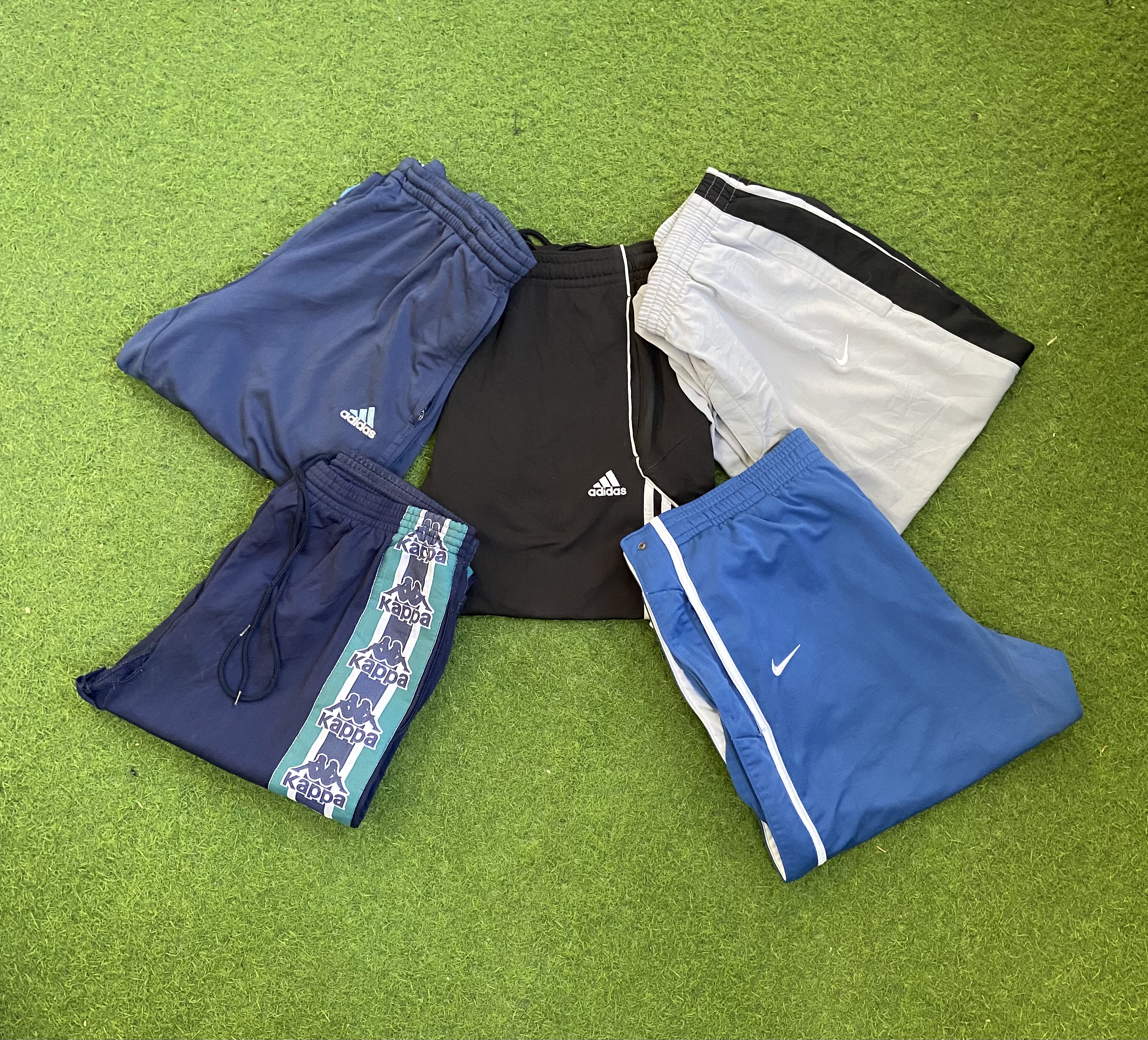 Wide-Leg Track Pants