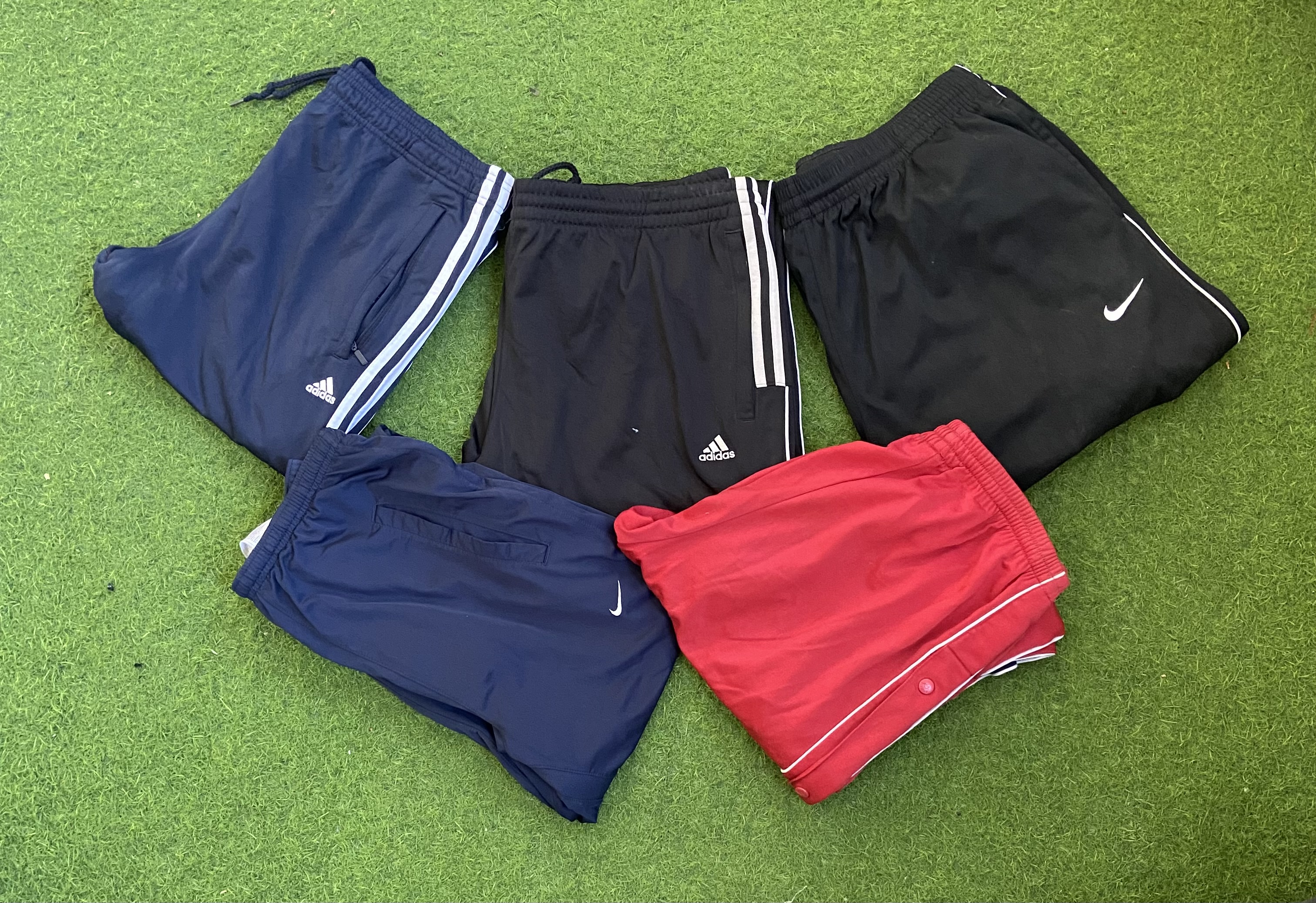 Wide-Leg Track Pants