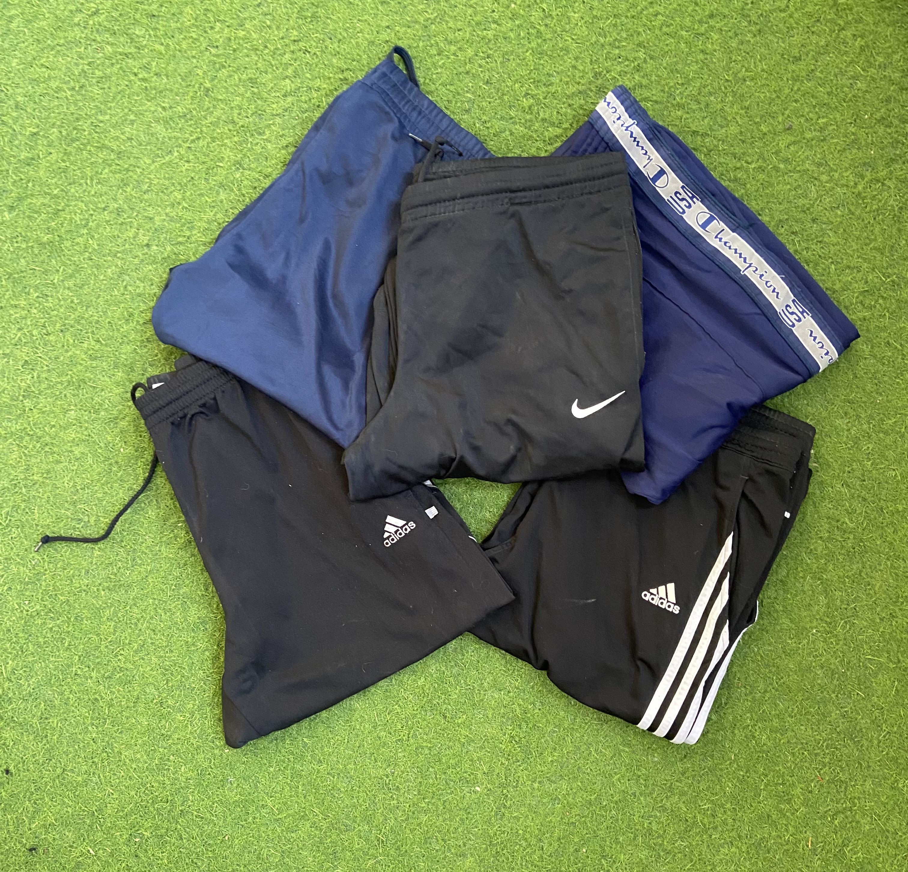 Wide-Leg Track Pants