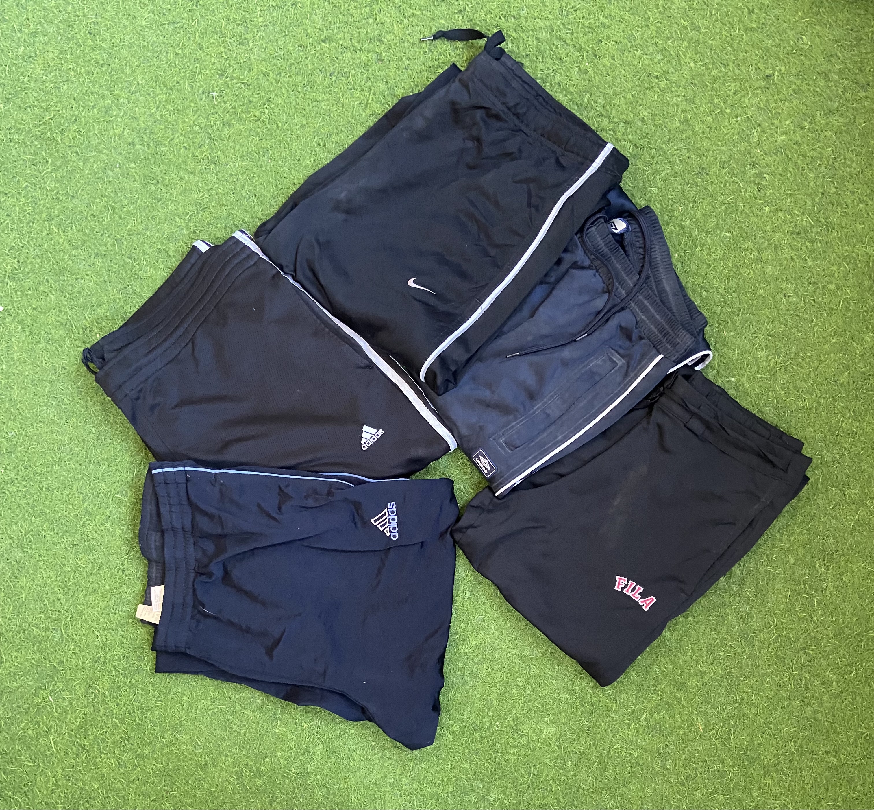 Wide-Leg Track Pants