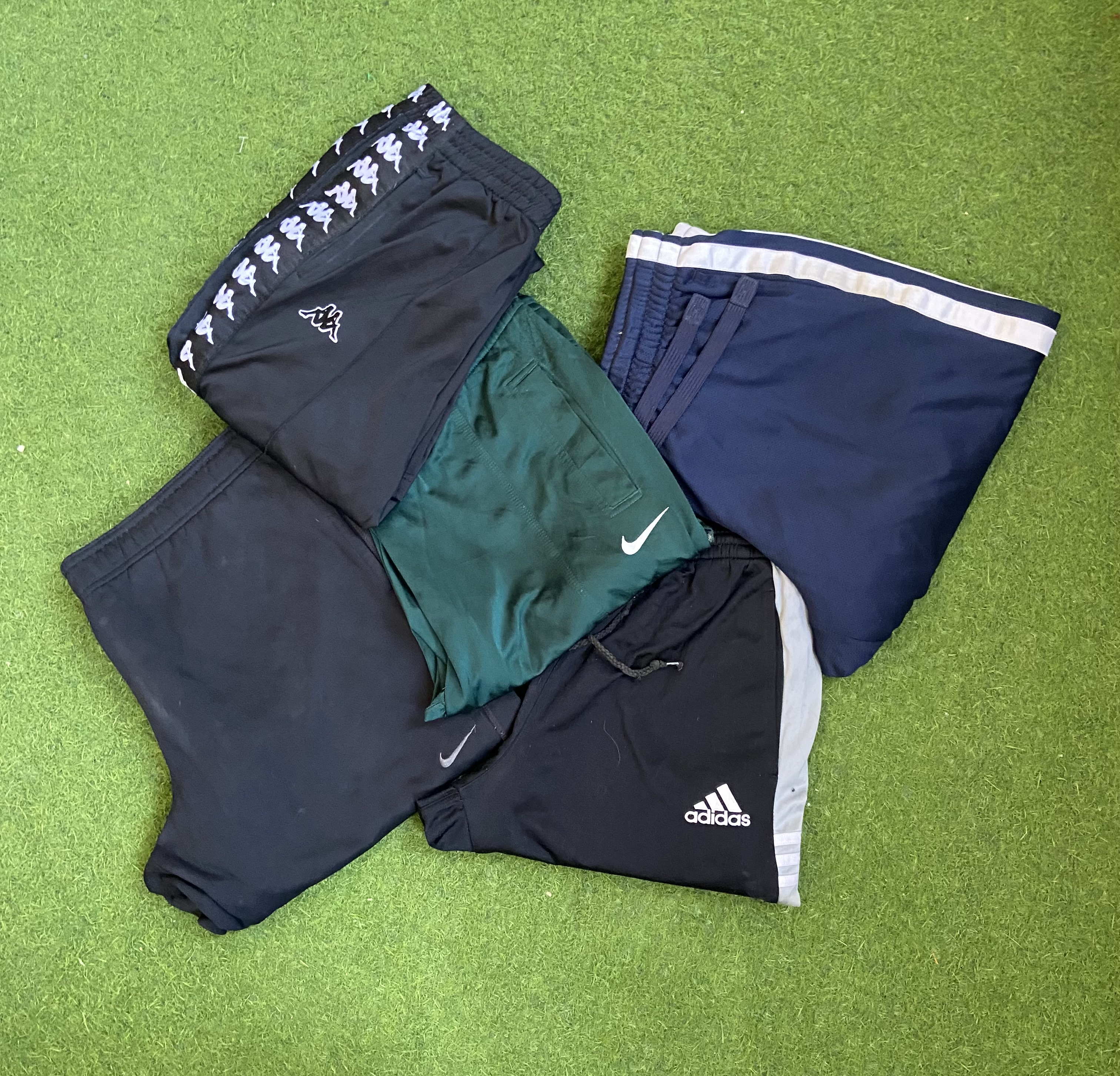 Wide-Leg Track Pants