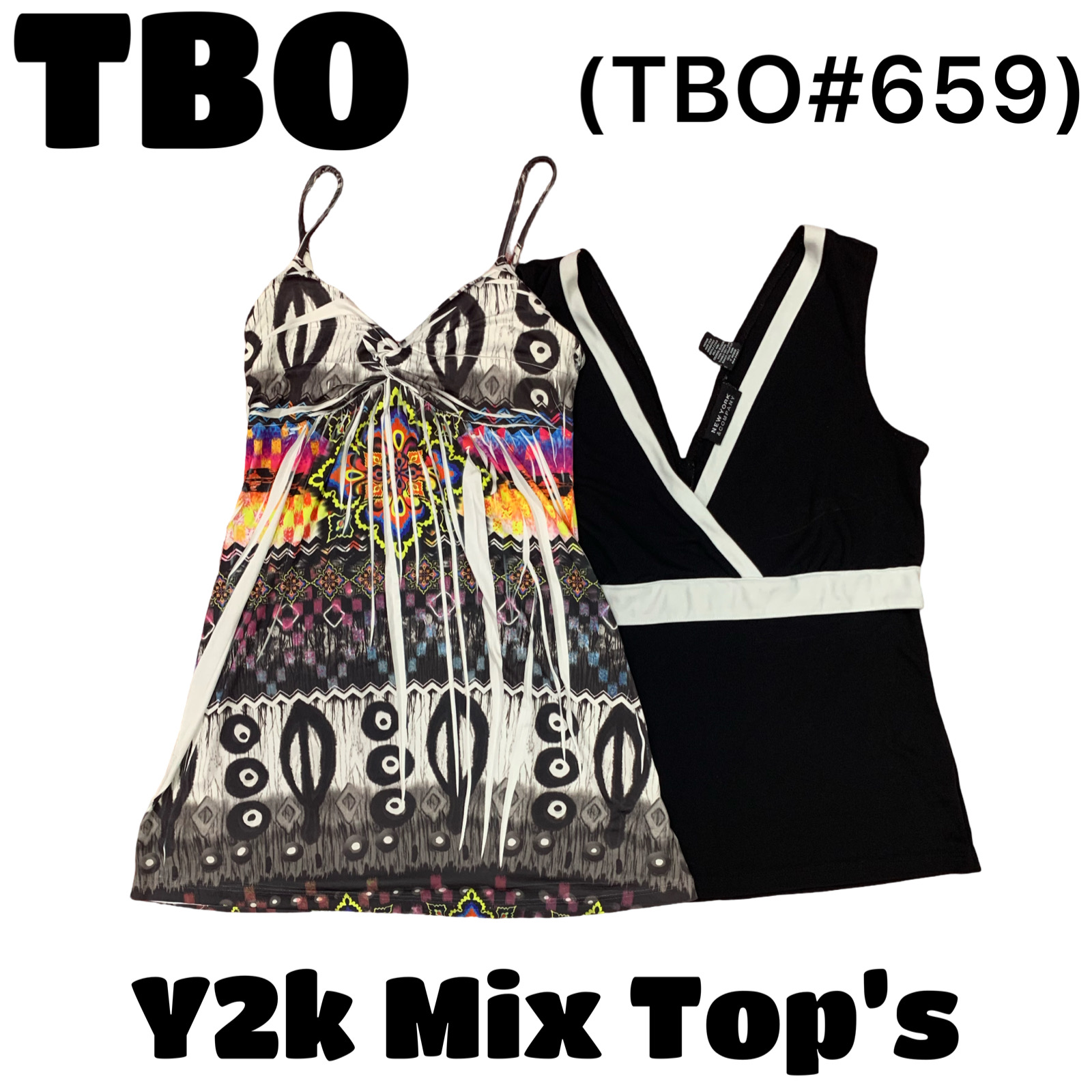 Y2k mix tops #659