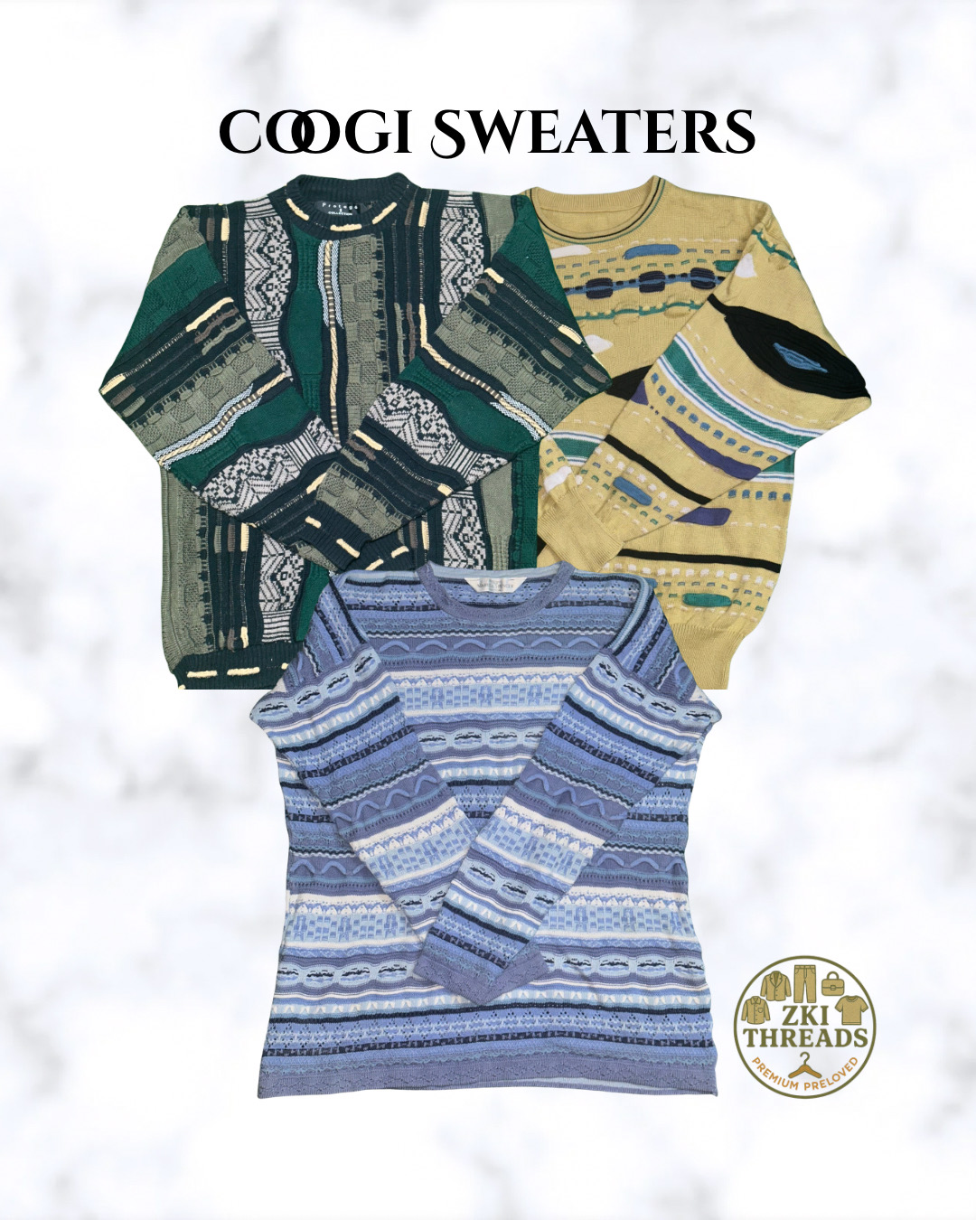Coogi-Style Sweaters (ZKI-160)