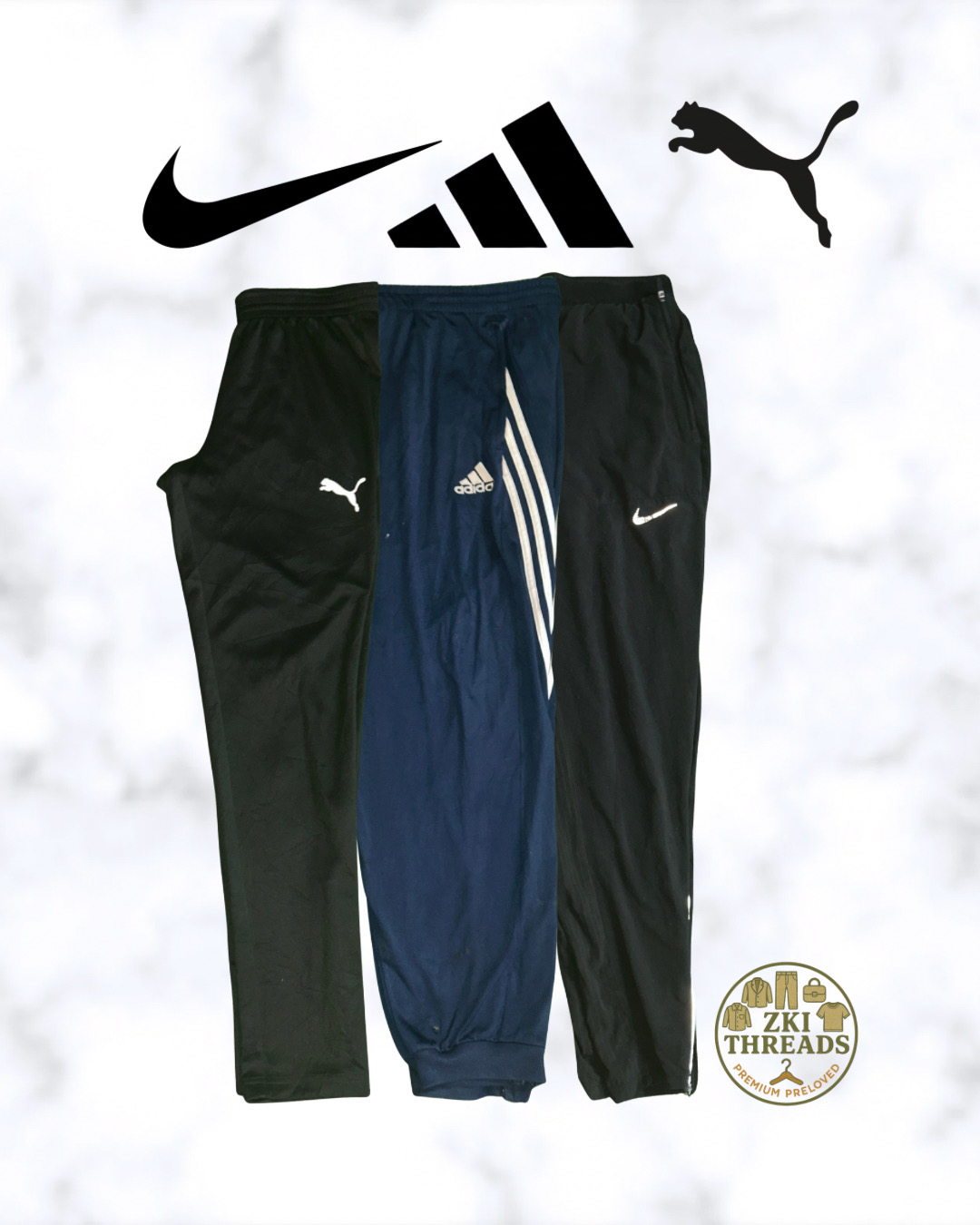 Nike, Adidas, Puma Trackpants (ZKI-168)