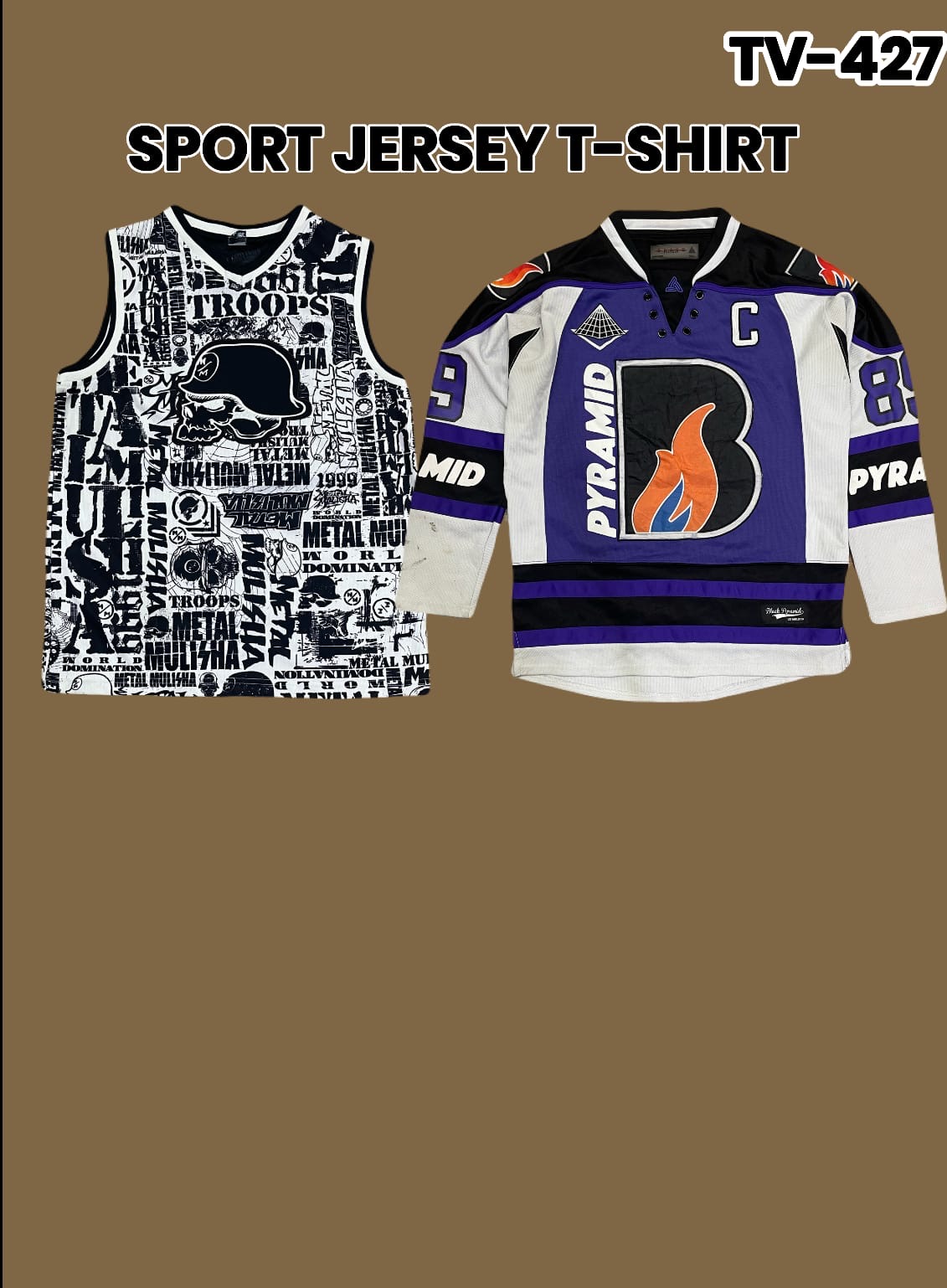 Sport Jersey T-shirt Tv-427