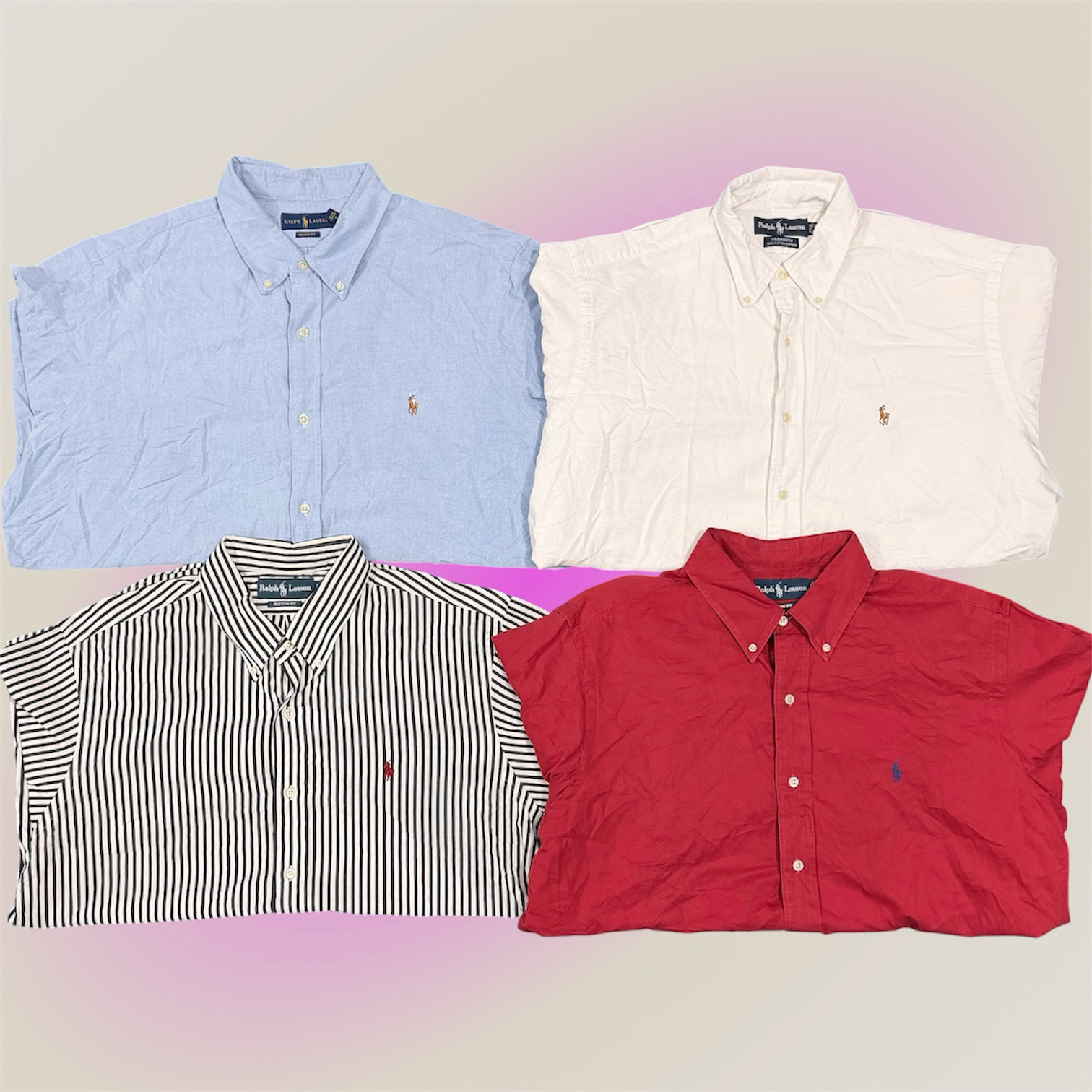 Ralph Lauren button up shirts 10 pieces