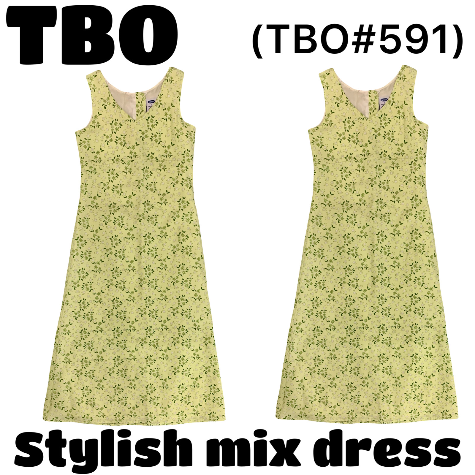 Stylish mix dress #591