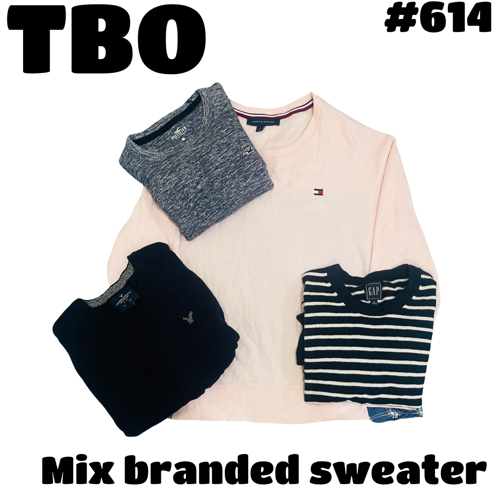 Mix branded sweater