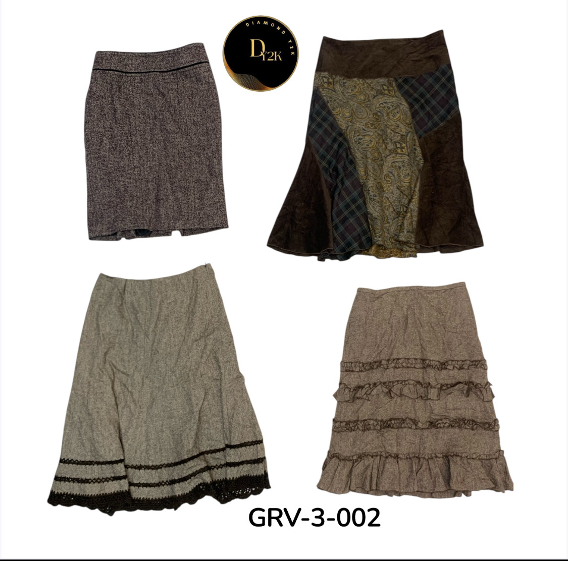 Classic Wool Long Skirt – Perfect for Autumn & Win..