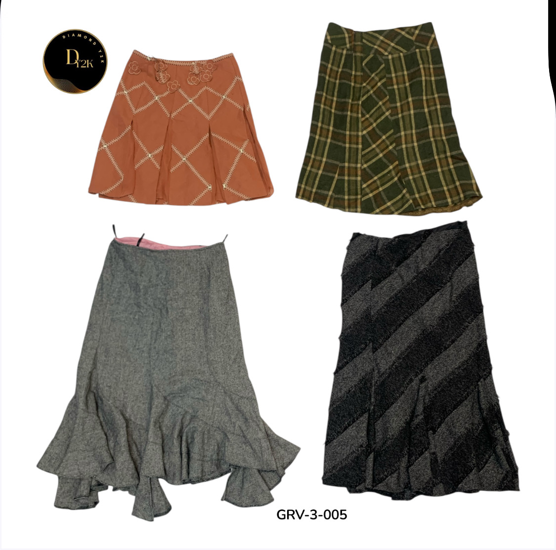 Premium Wool Skirt – Timeless Fashion Statement (G..