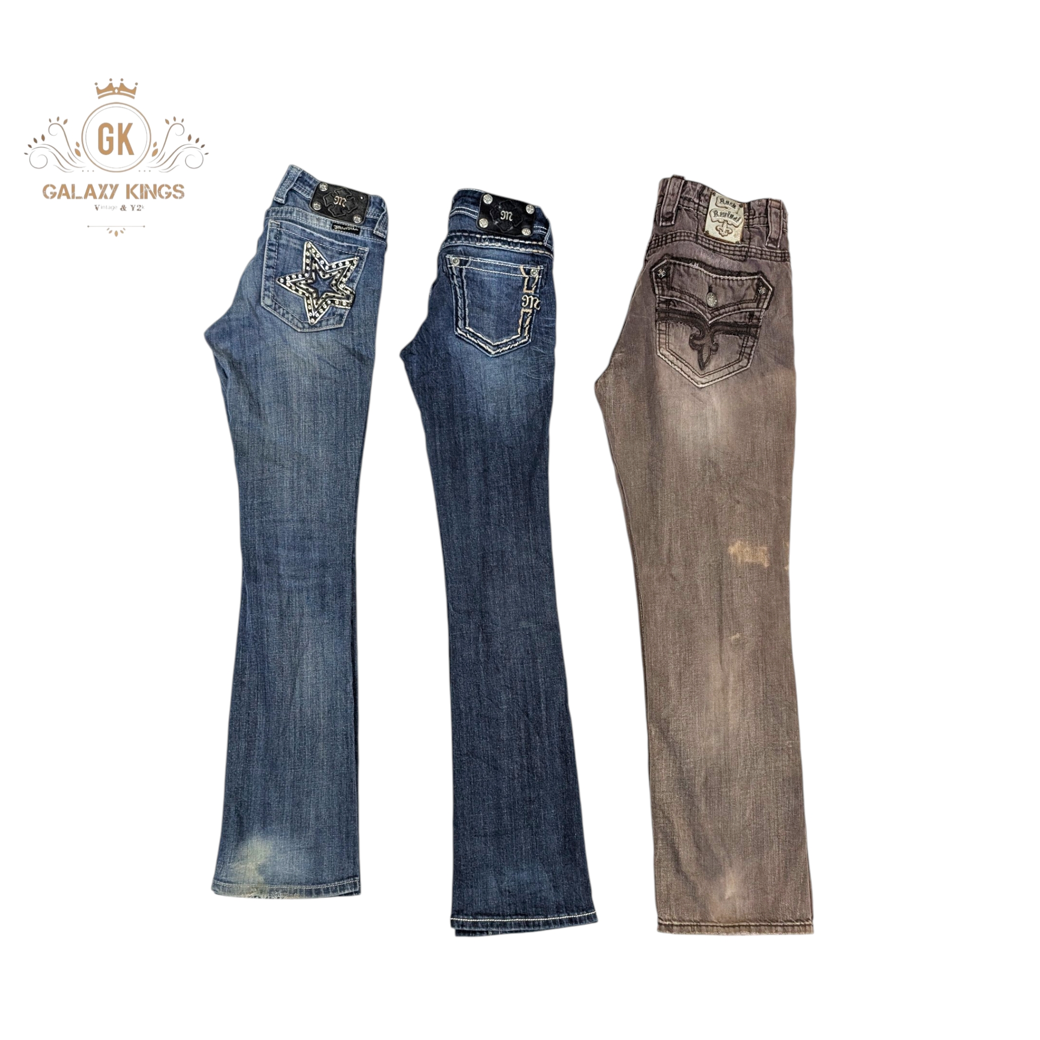 MM TR RV Flare And Straight Jeans