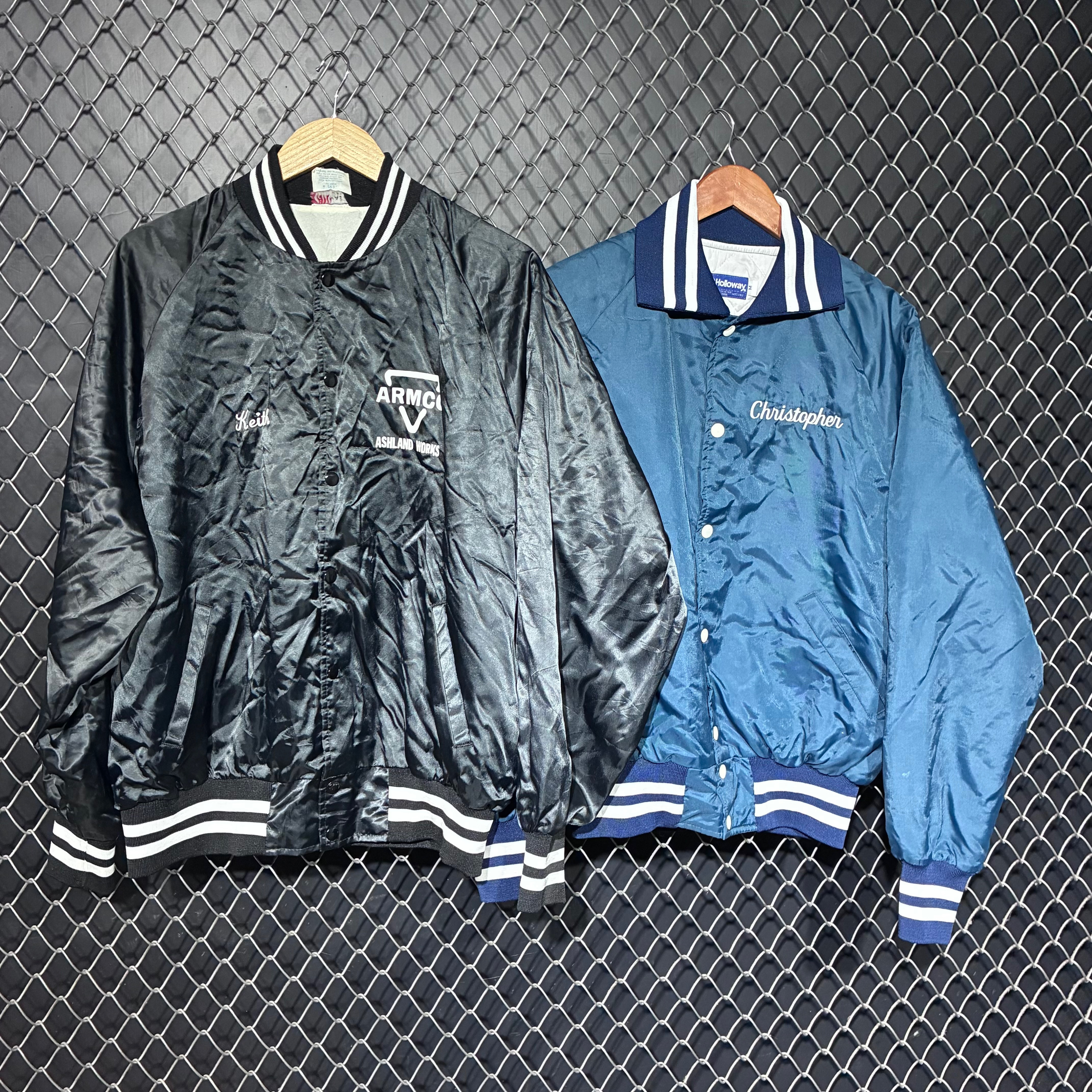 Baseball varsity nylon Jacket (Fnc:1585)