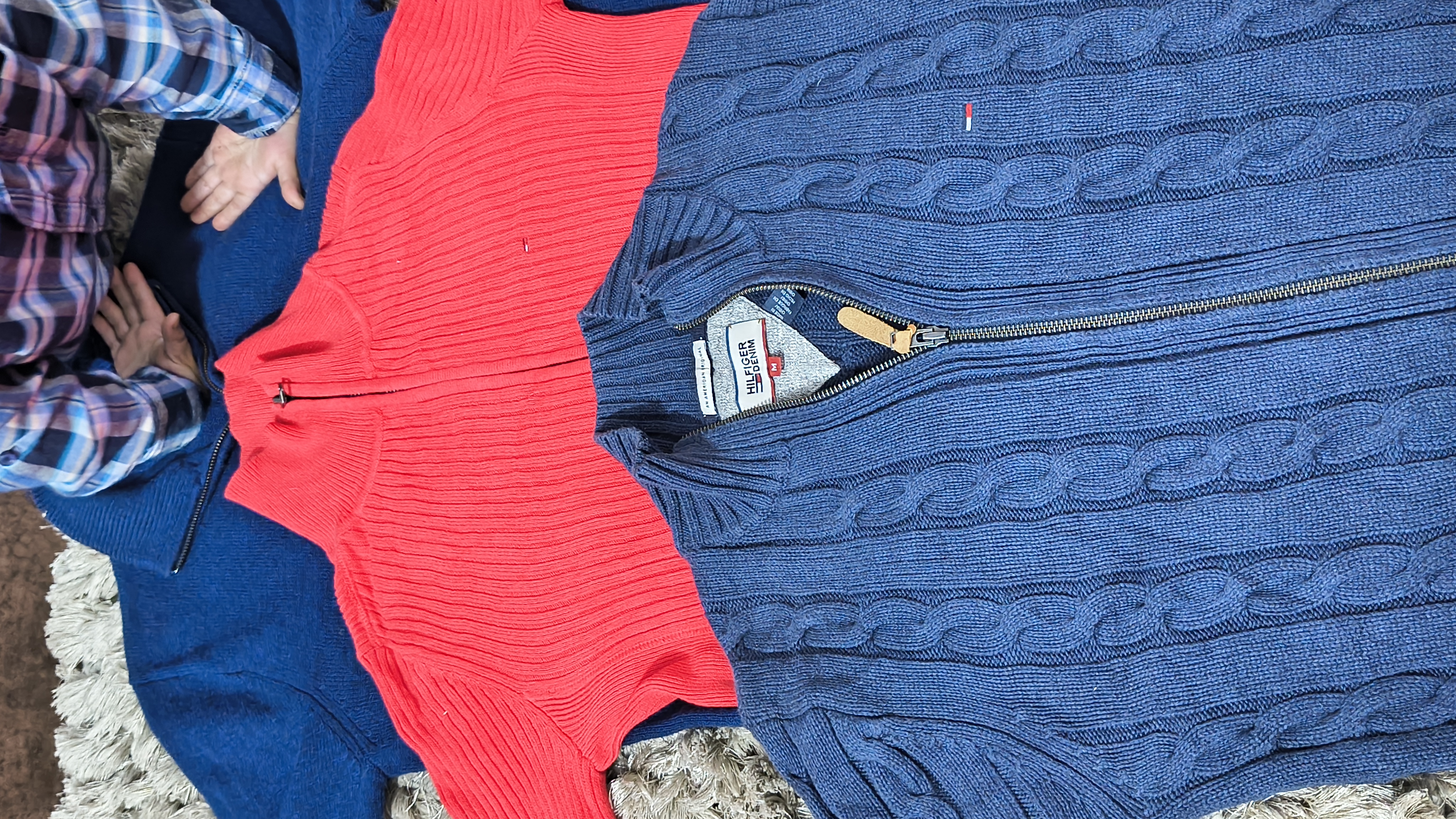 Zip complet Tommy Hilfiger