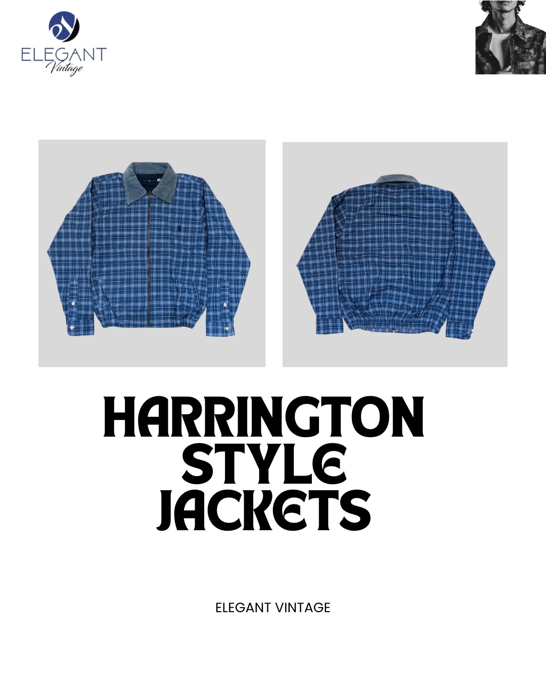 UPCYCLED Harrington Style Jackets - EVR0097