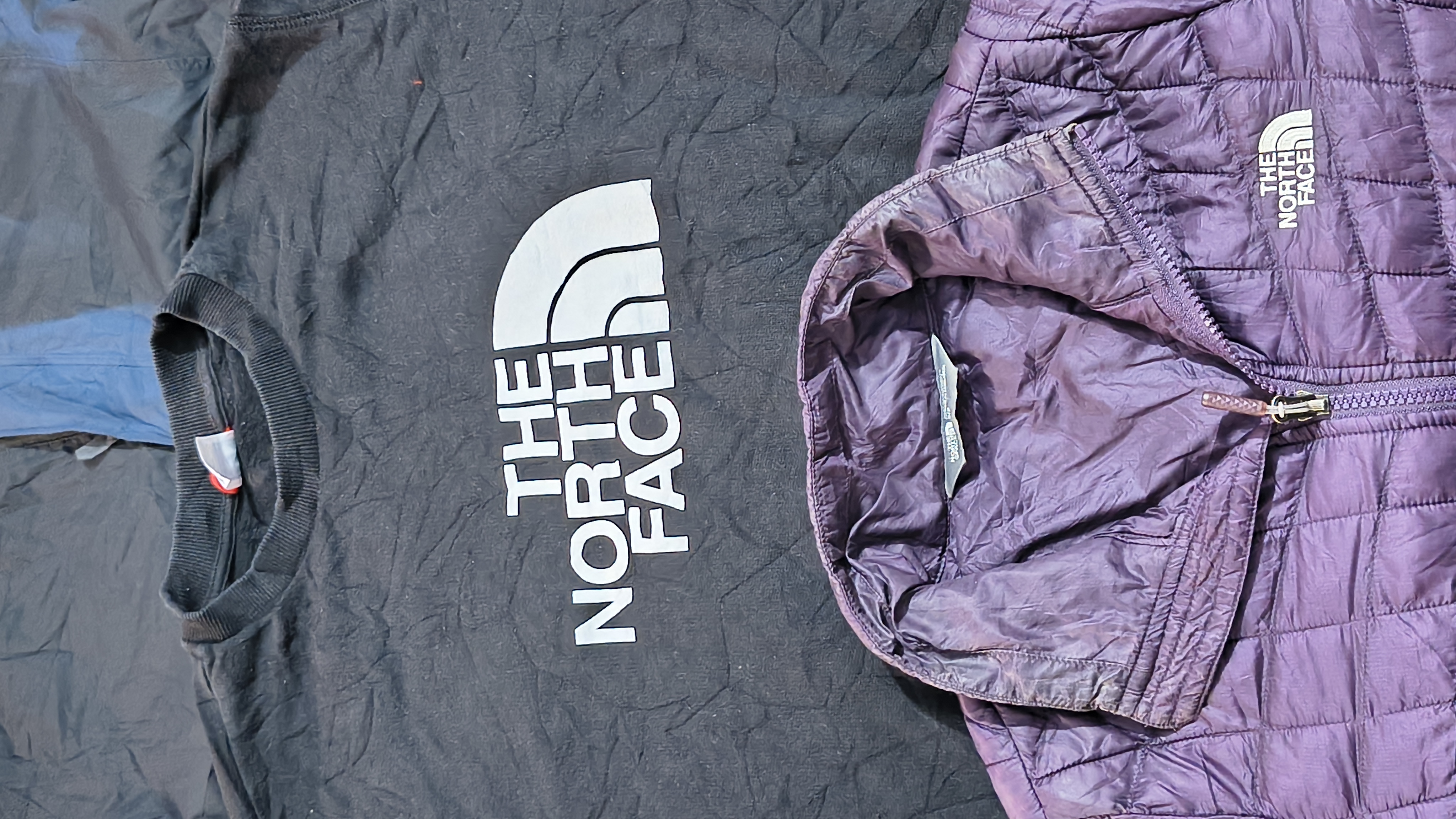 Les vestes The North Face se mélangent.