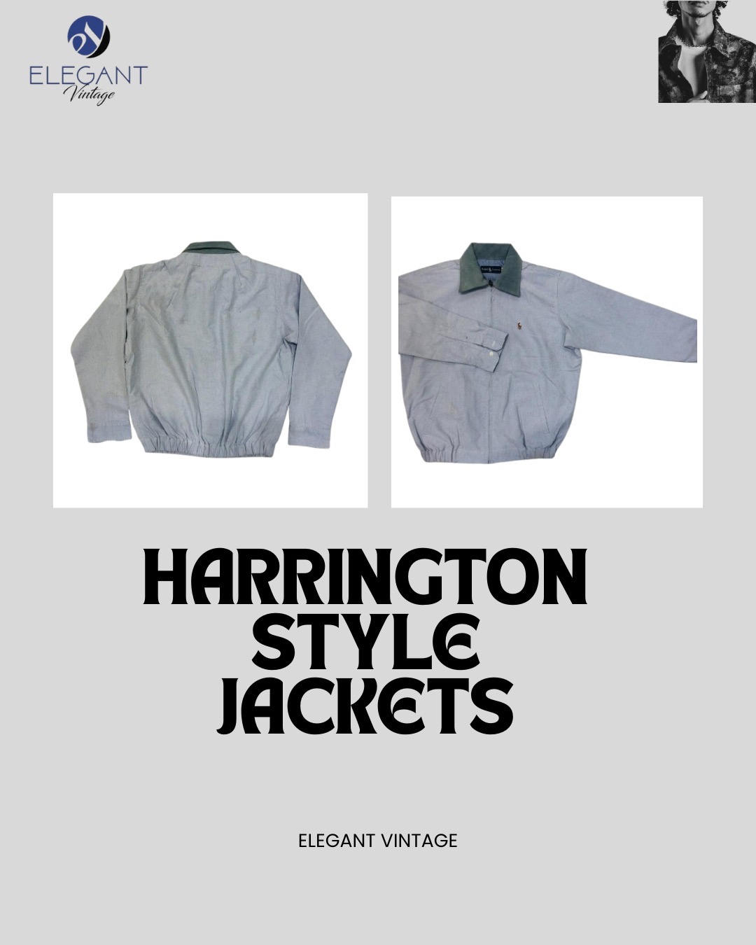 UPCYCLED Harrington Style Jackets - EVR0099
