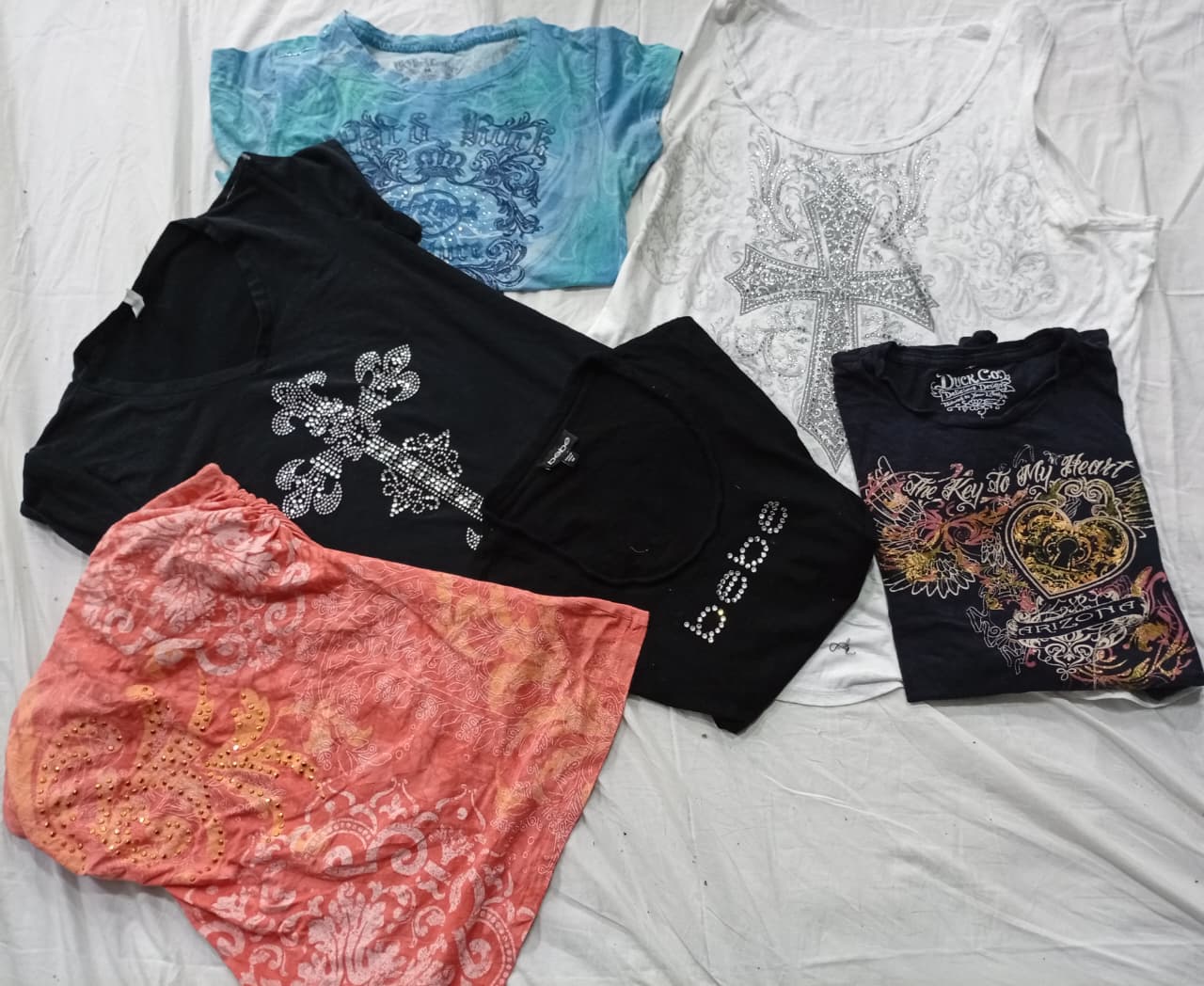 CR6933 Y2K Baby Tees