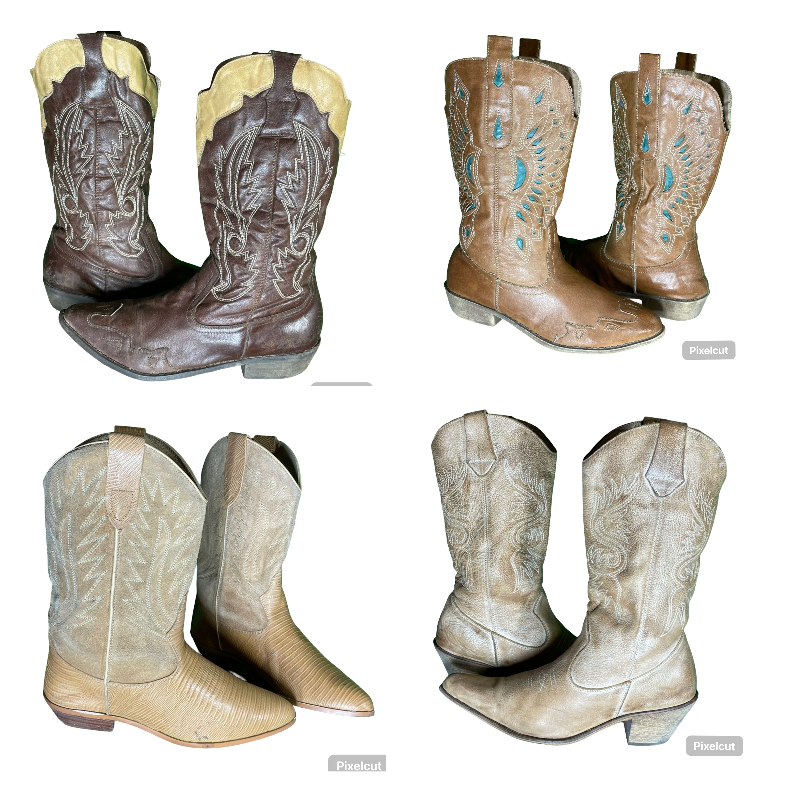 Op vintage 178 Ragzine Cowboy Boots