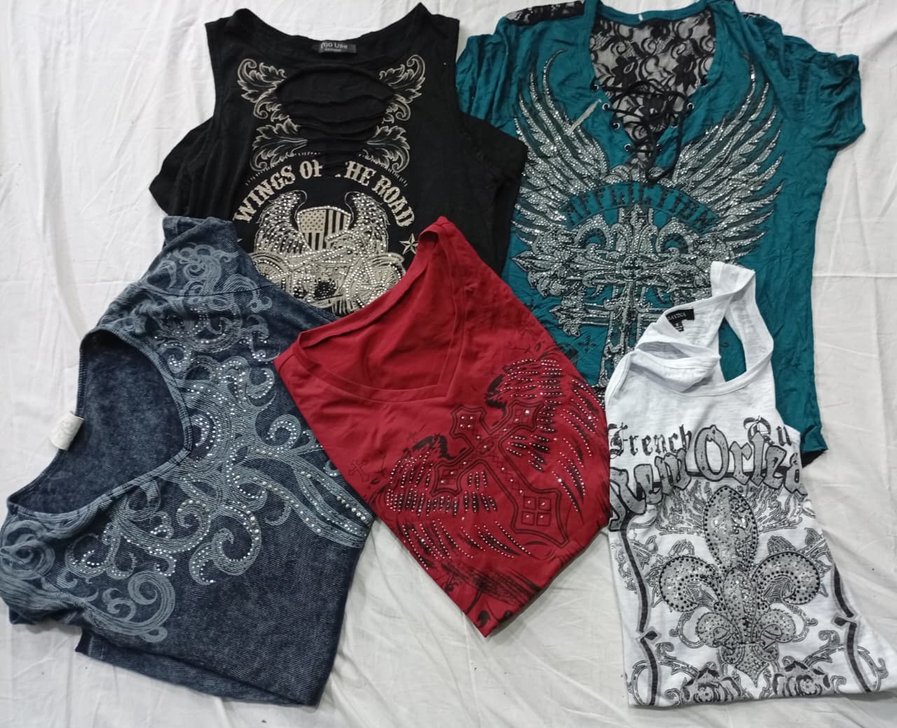 CR6937 Y2K Baby Tees