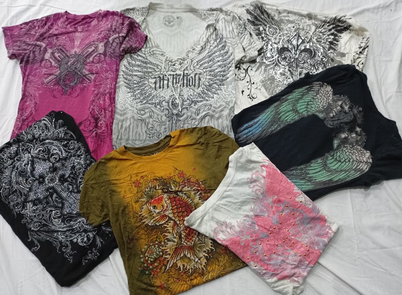 CR6939  Y2K Gothic Baby Tees