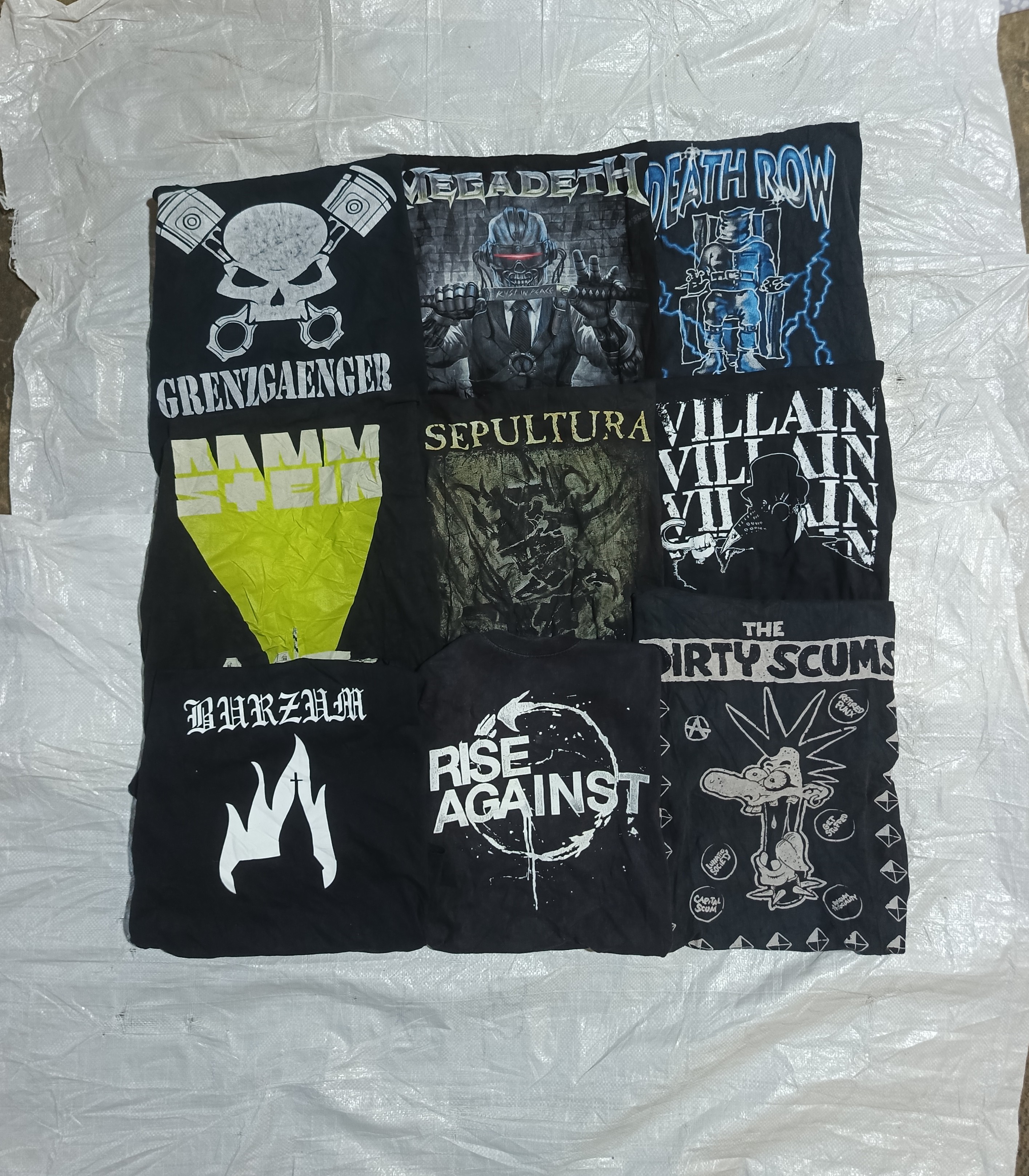 Vintage music t shirts