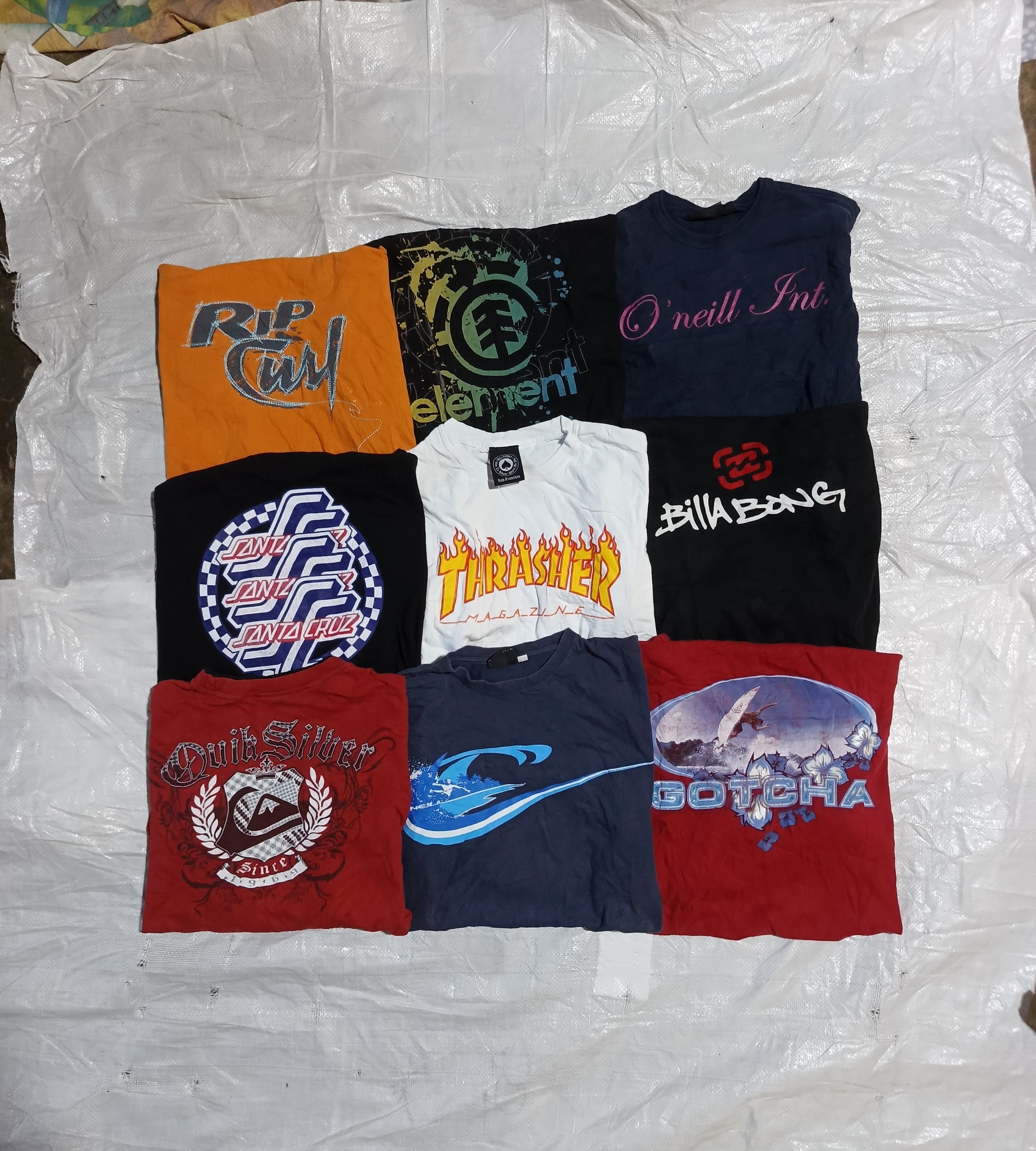 Skate, surf t shirts