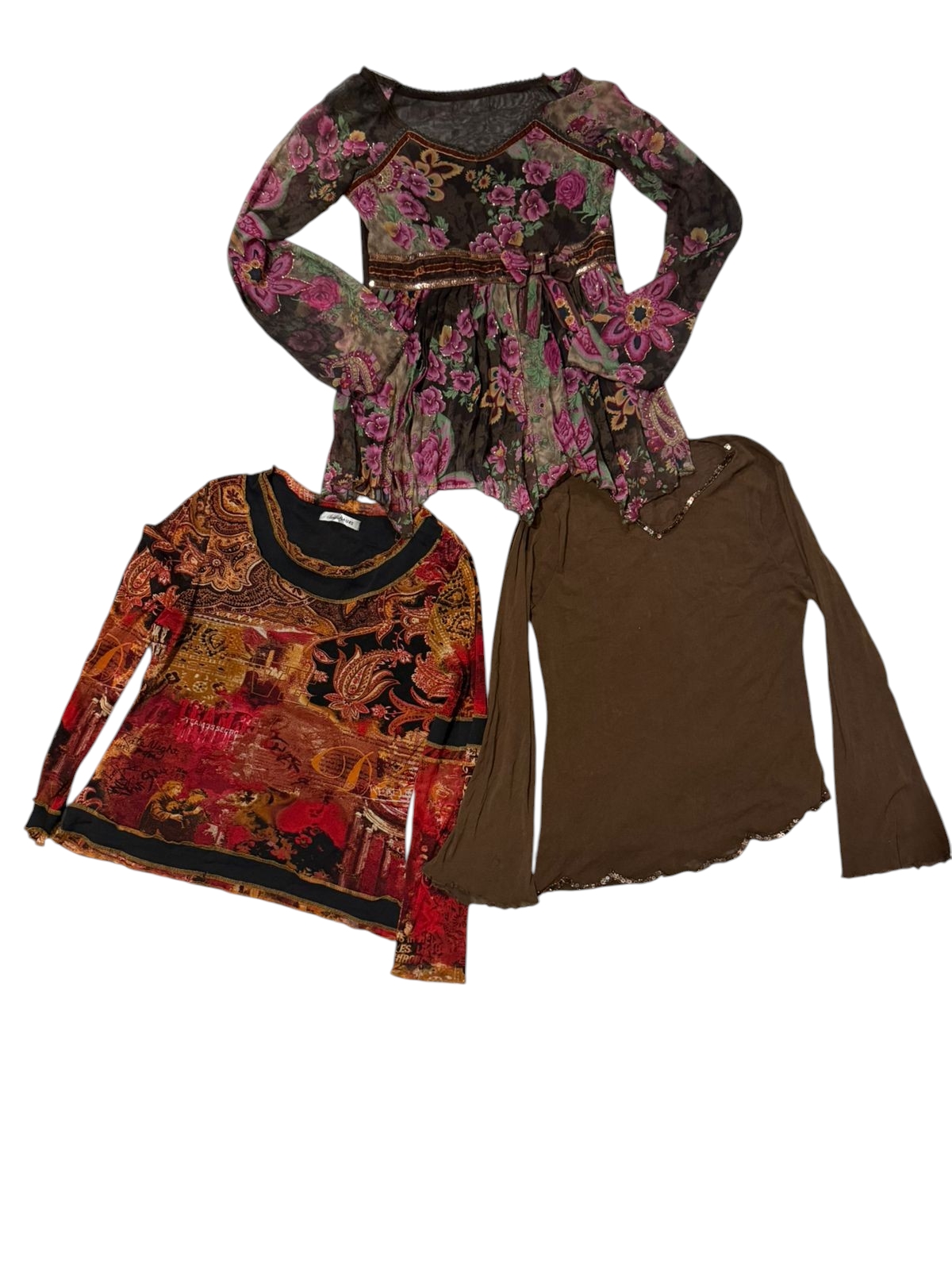 Y2K womens full tops