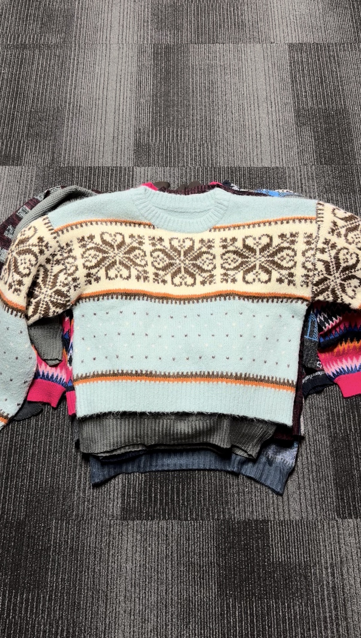 80s/90s Crazy Funky Knitwear Jumper Sweater