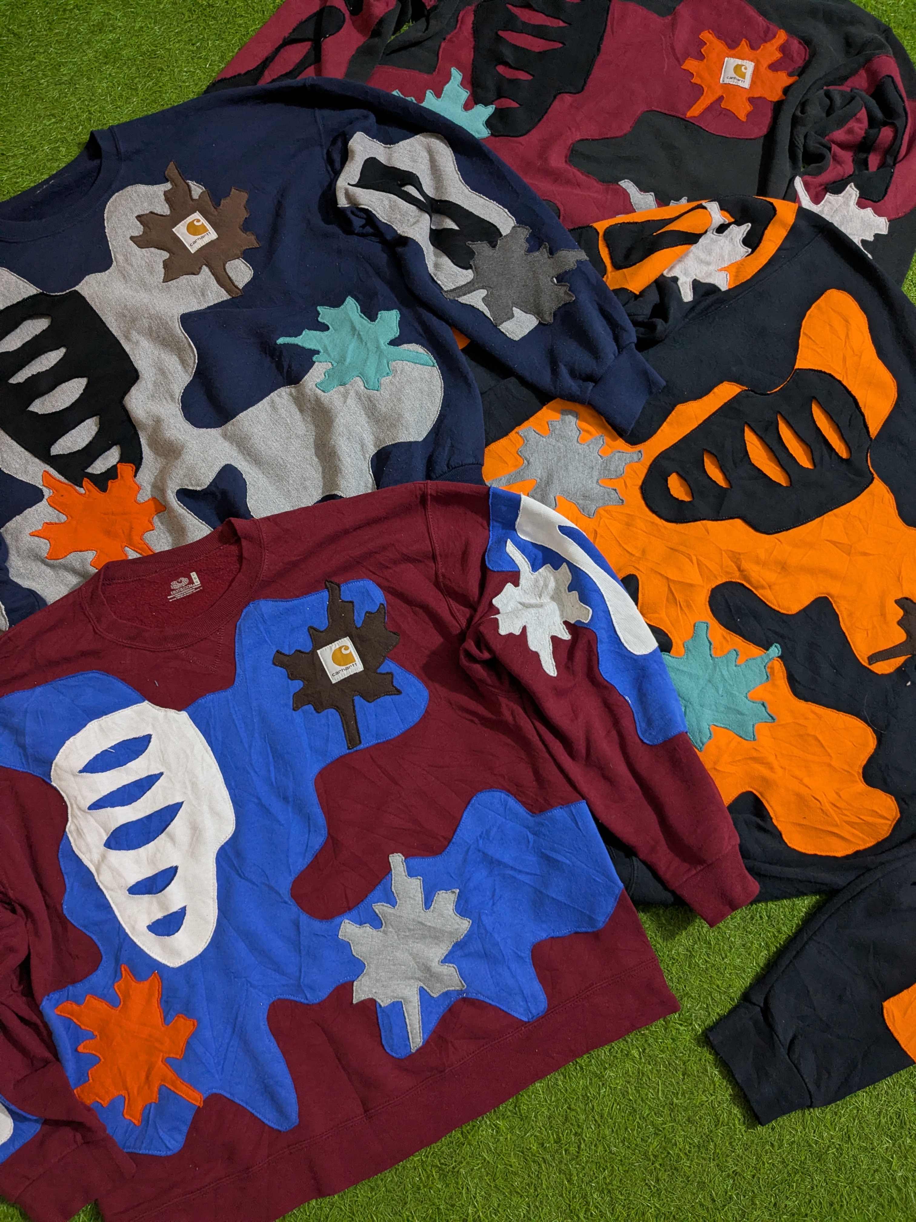 Upcycle Carhartt Patchwork Sweatshirt